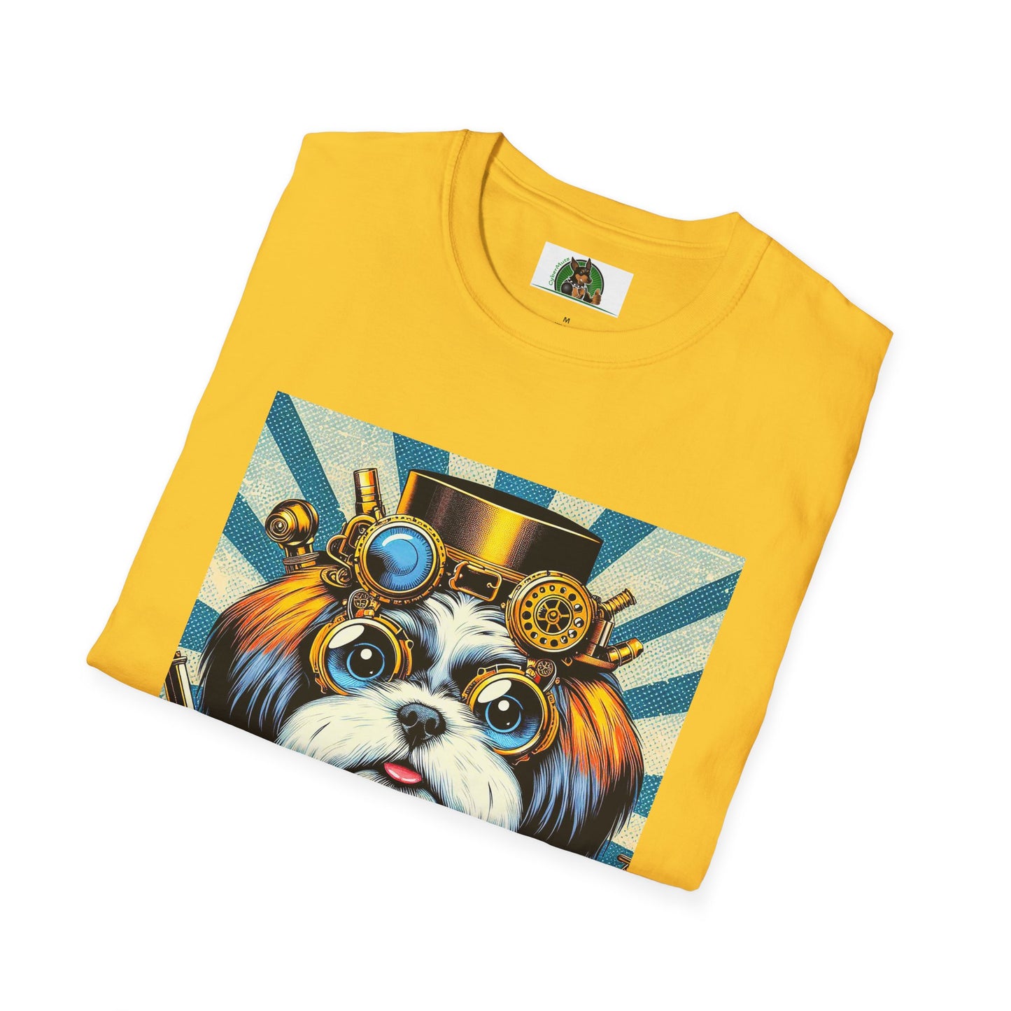 Shih Tzu steam punk shirt