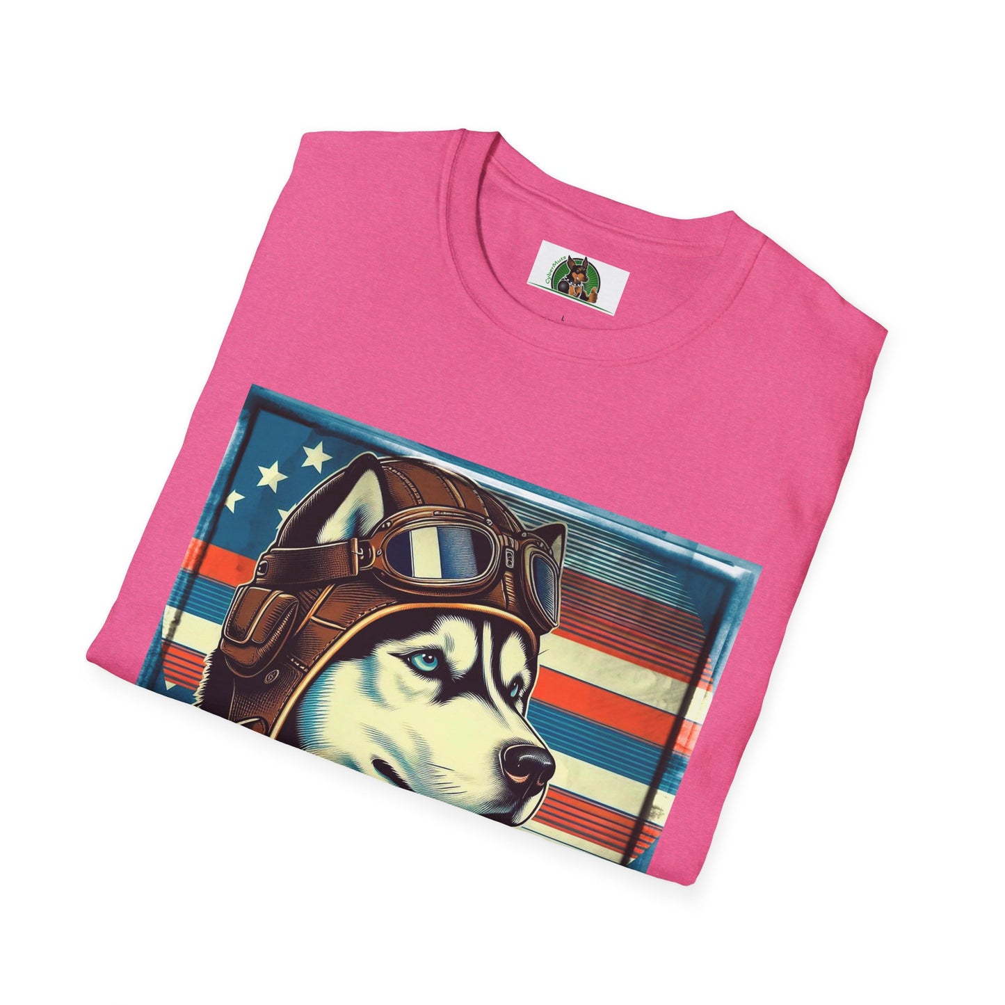 Husky ear hero shirt