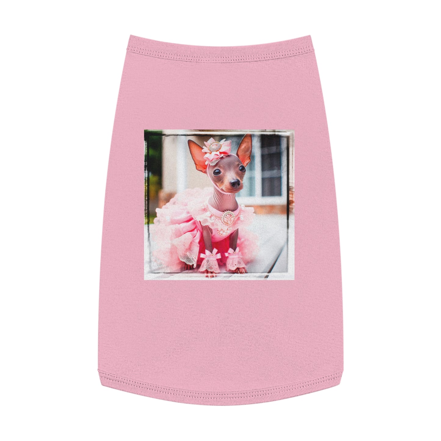 Mexican Hairless pink cutie shirt Pets Printify L Pink
