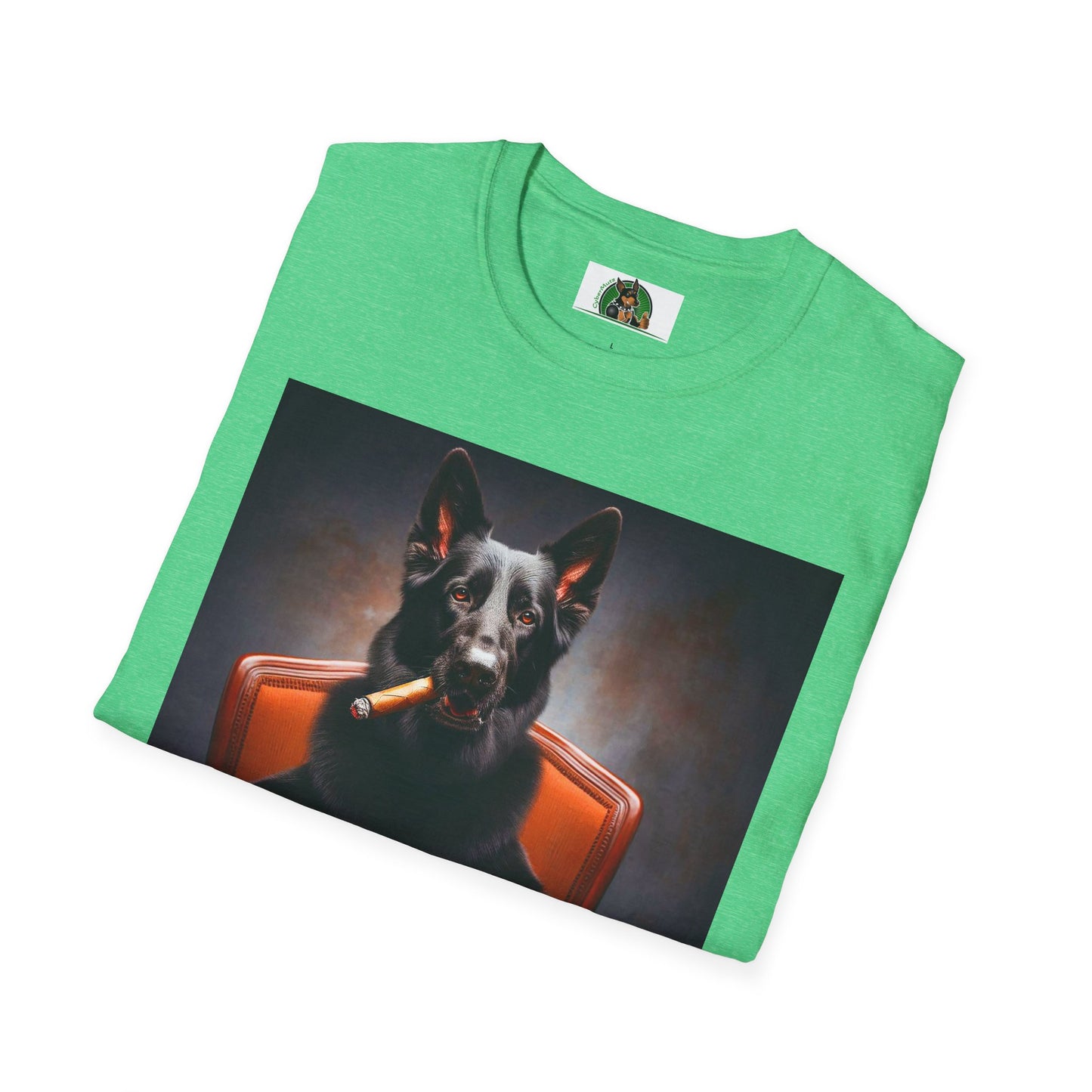 German Shepherd poker shirt