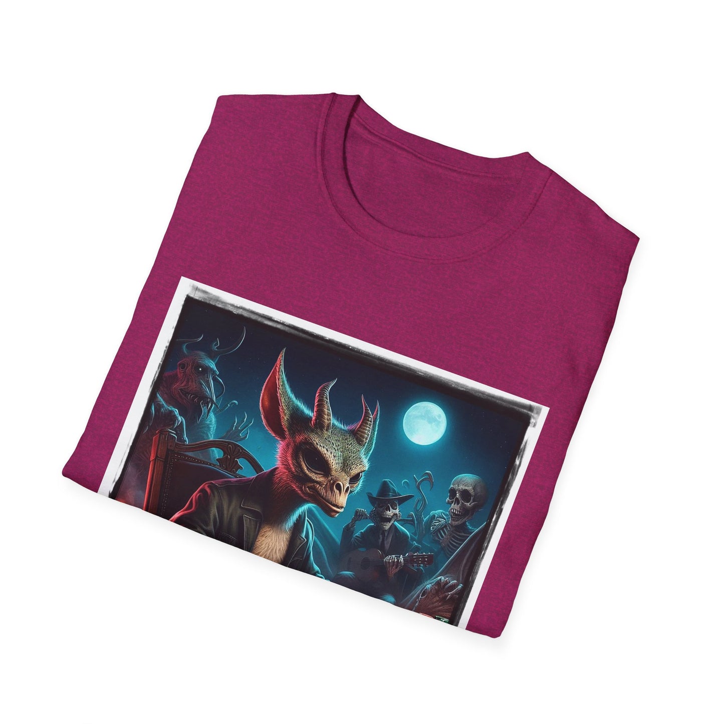 Chupacabra dragon poker playing t shirt
