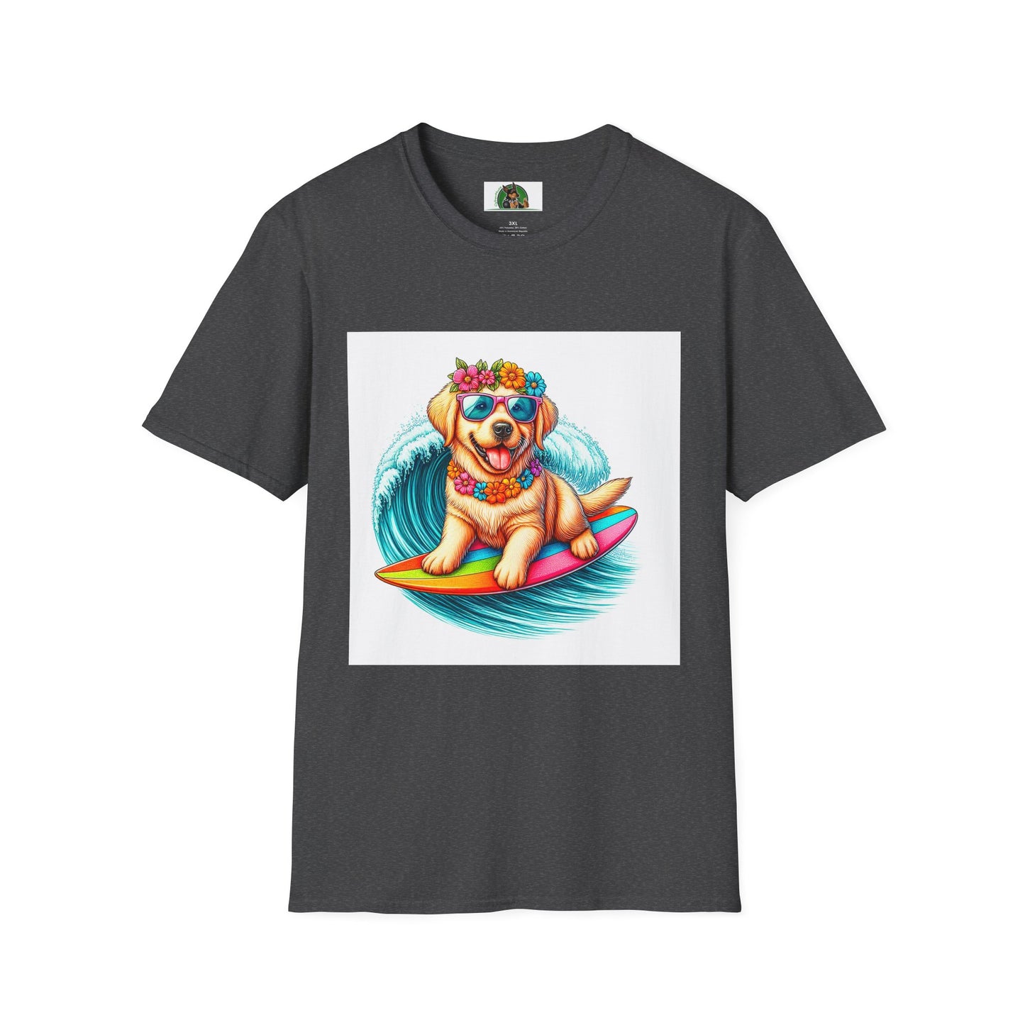 Labrador Retriever T-Shirt Printify XS Dark Heather