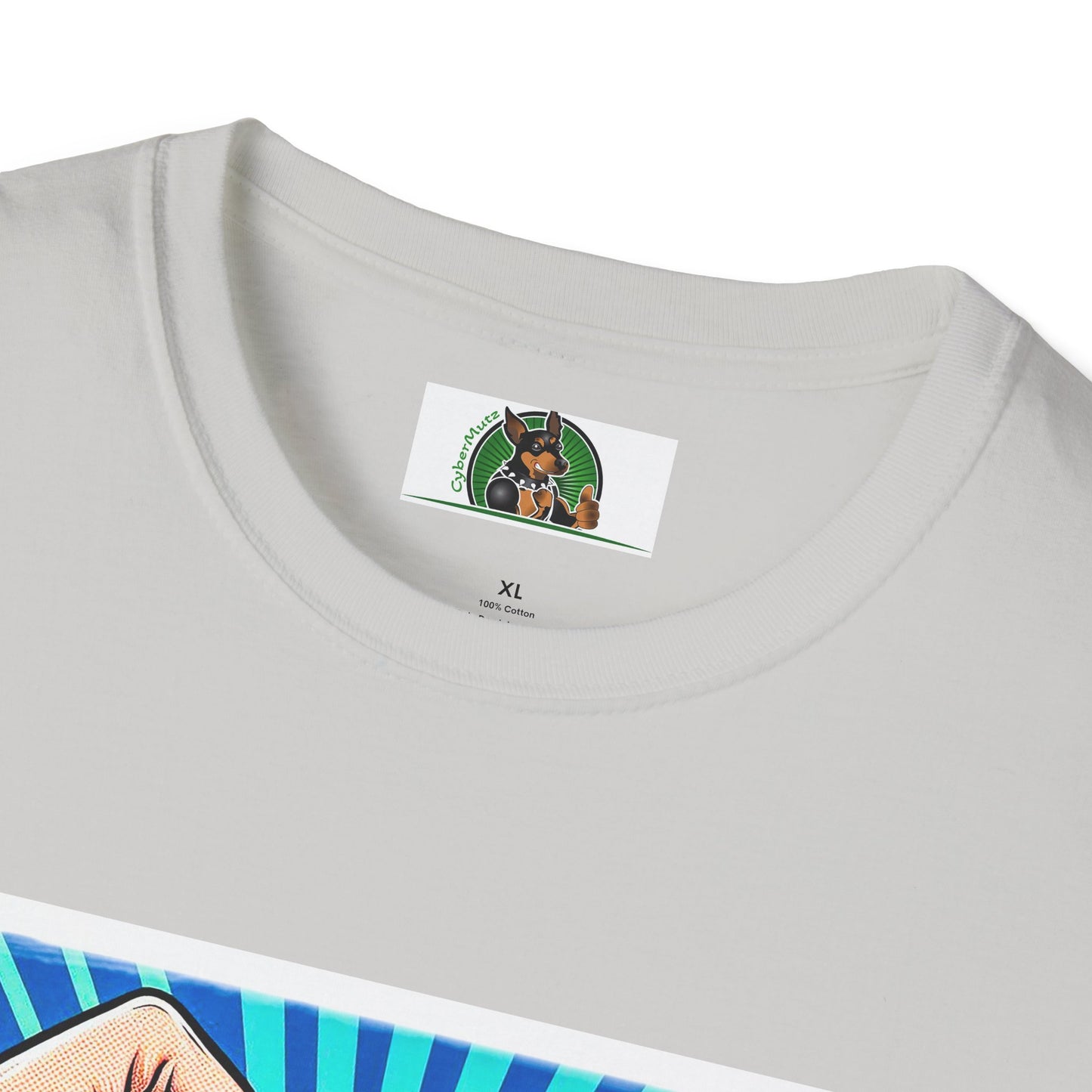 Dalmatian arm flexing t shirt