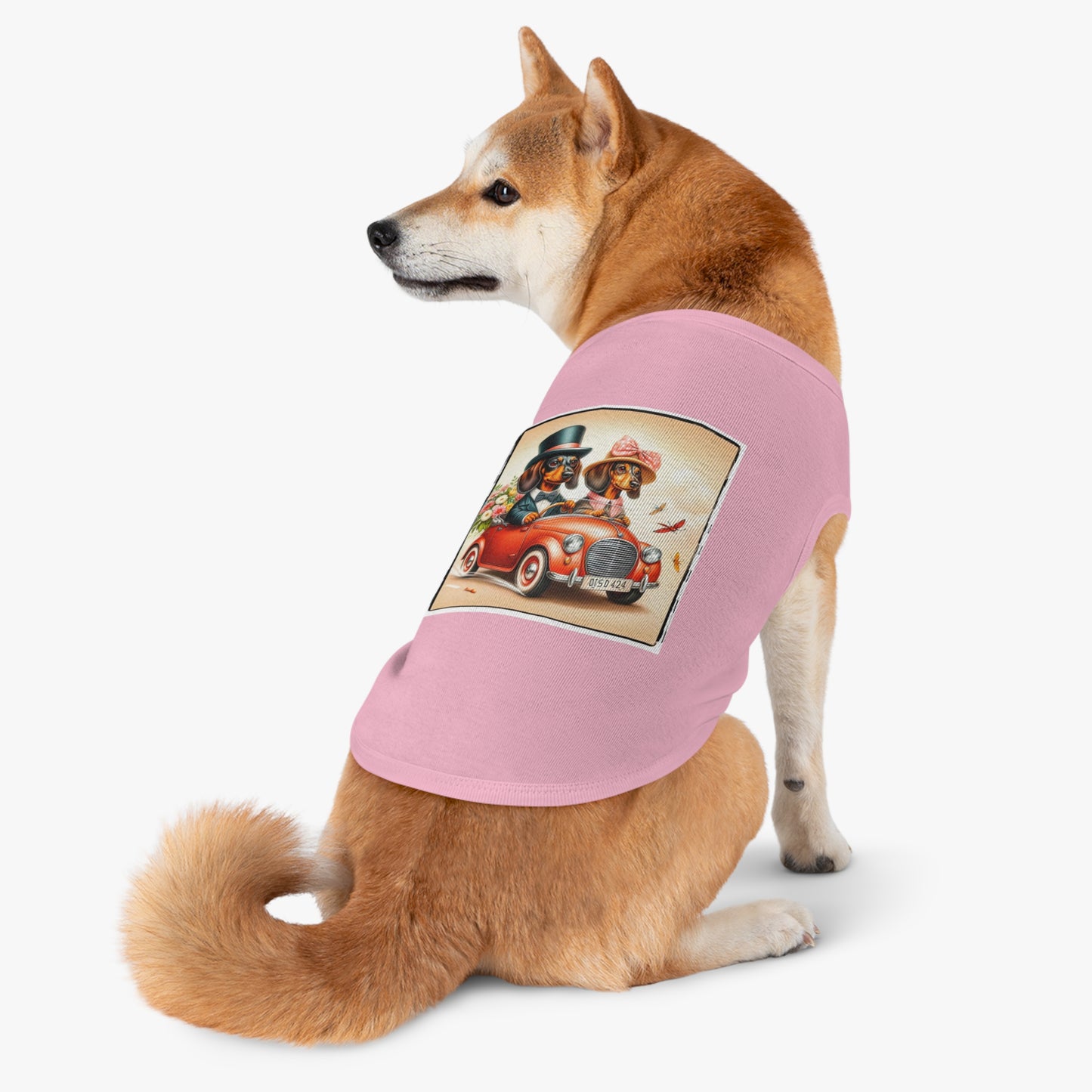Wacky Pet Tank Top Dachshund