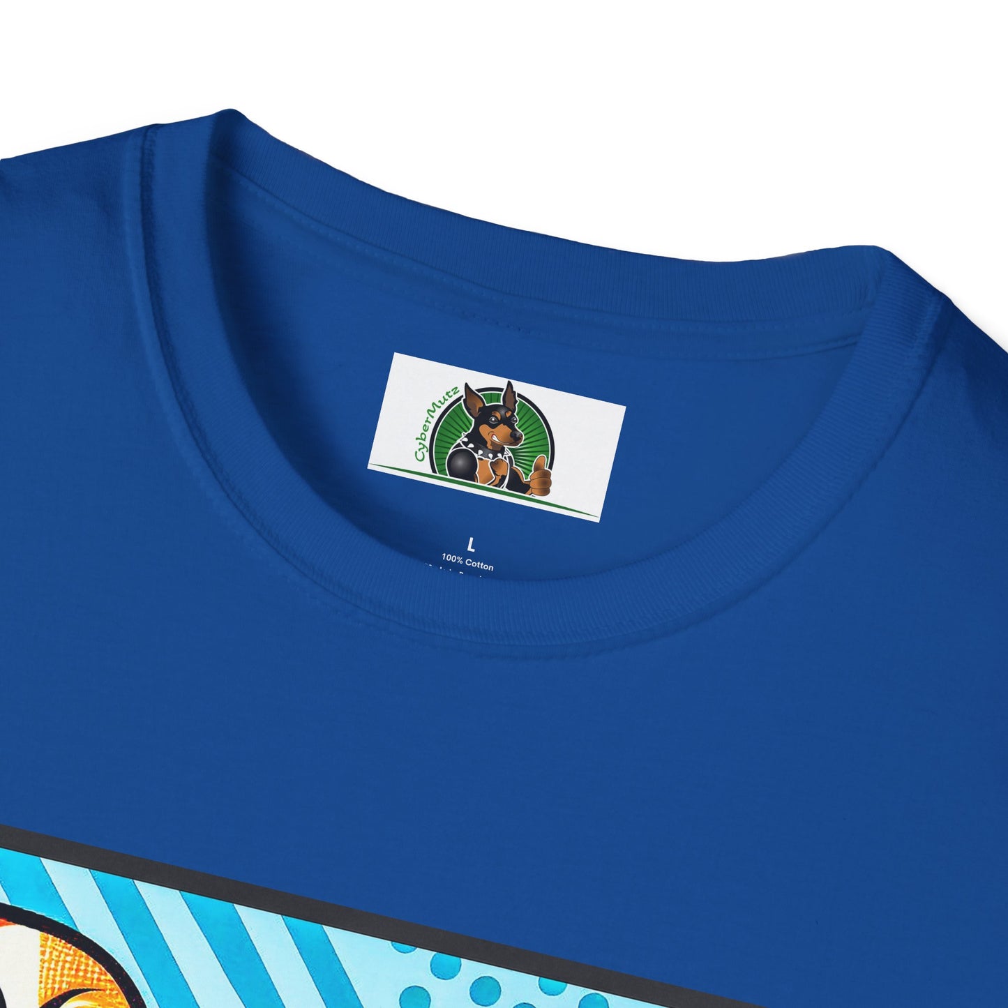 Basset Hound Colorful Couple Pop Art Pic T-Shirt Printify