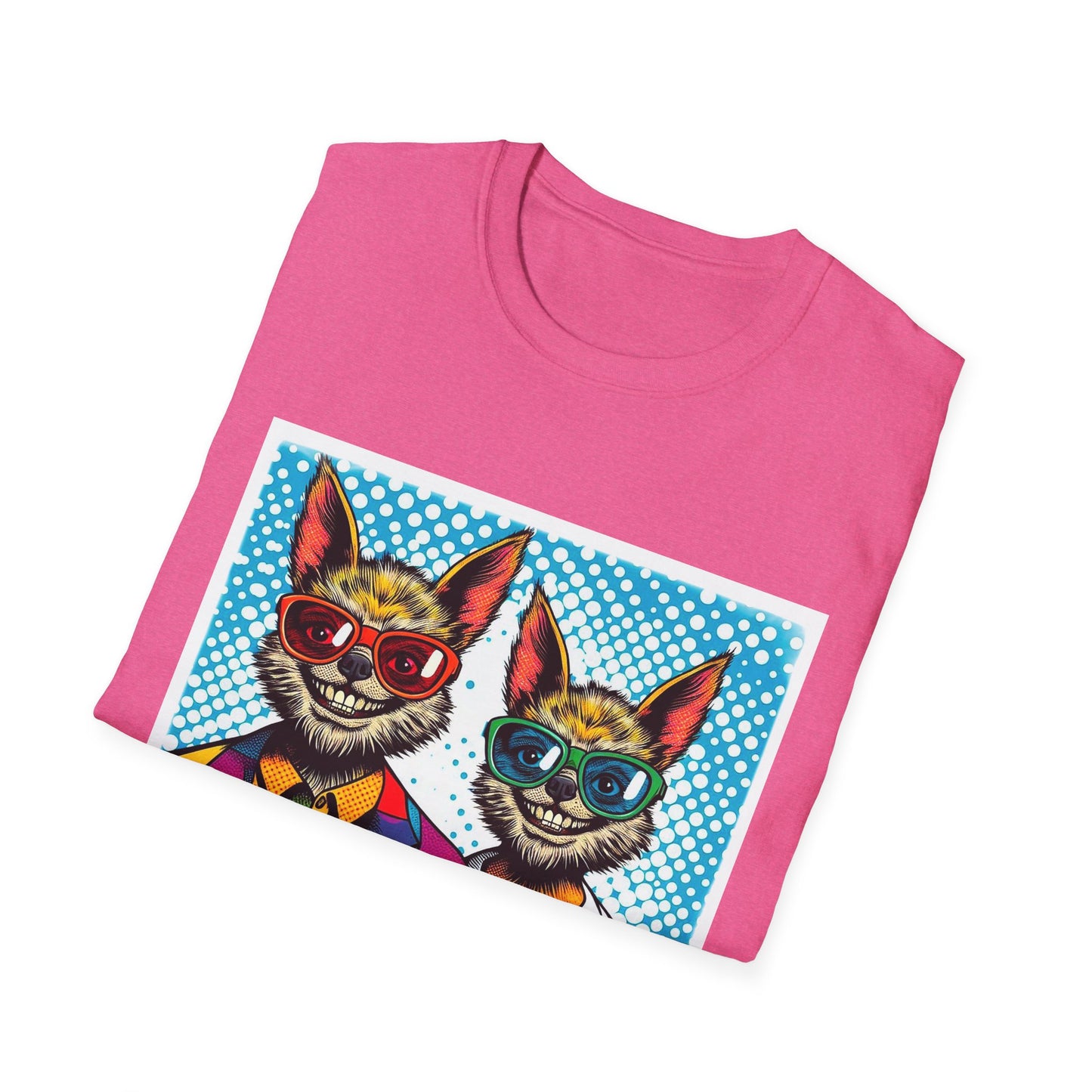 Chupacabra smiling couple t shirt