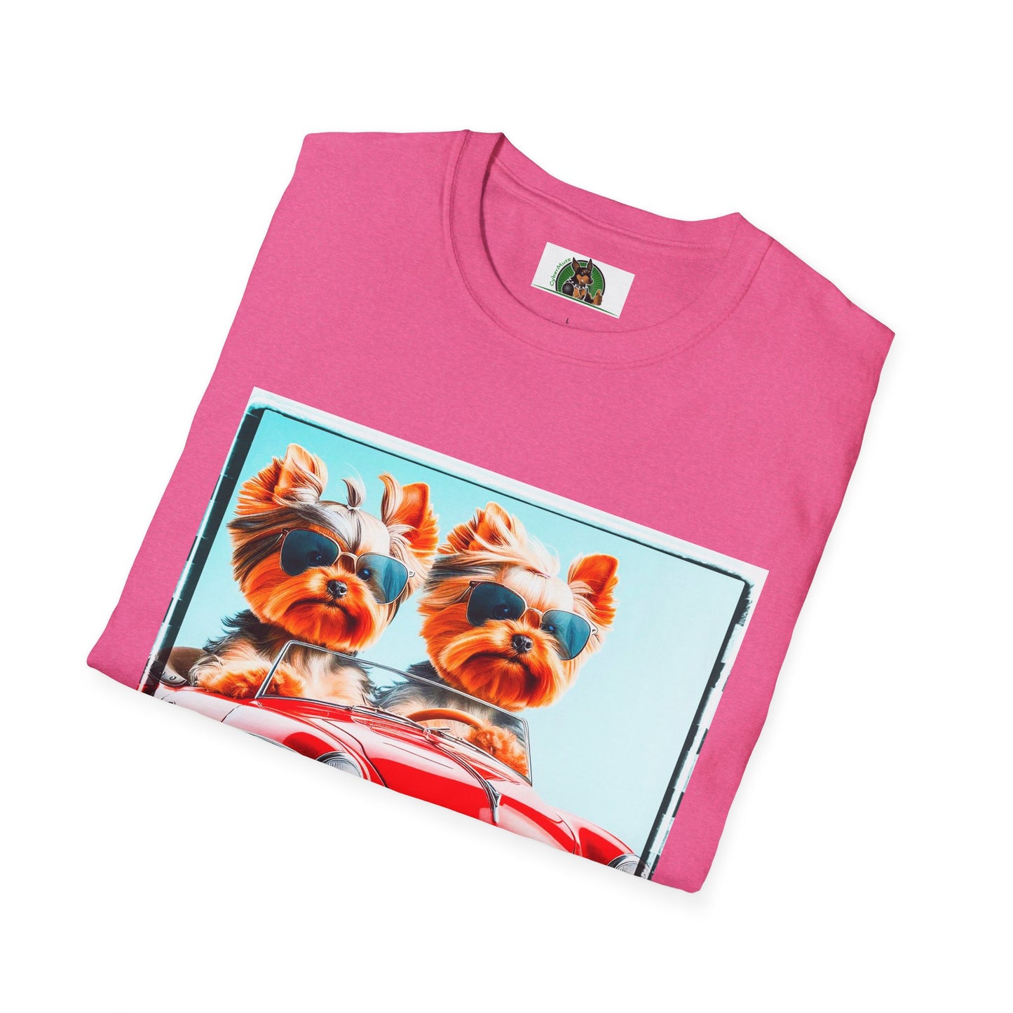Wacky Yorkie fun girls shirt