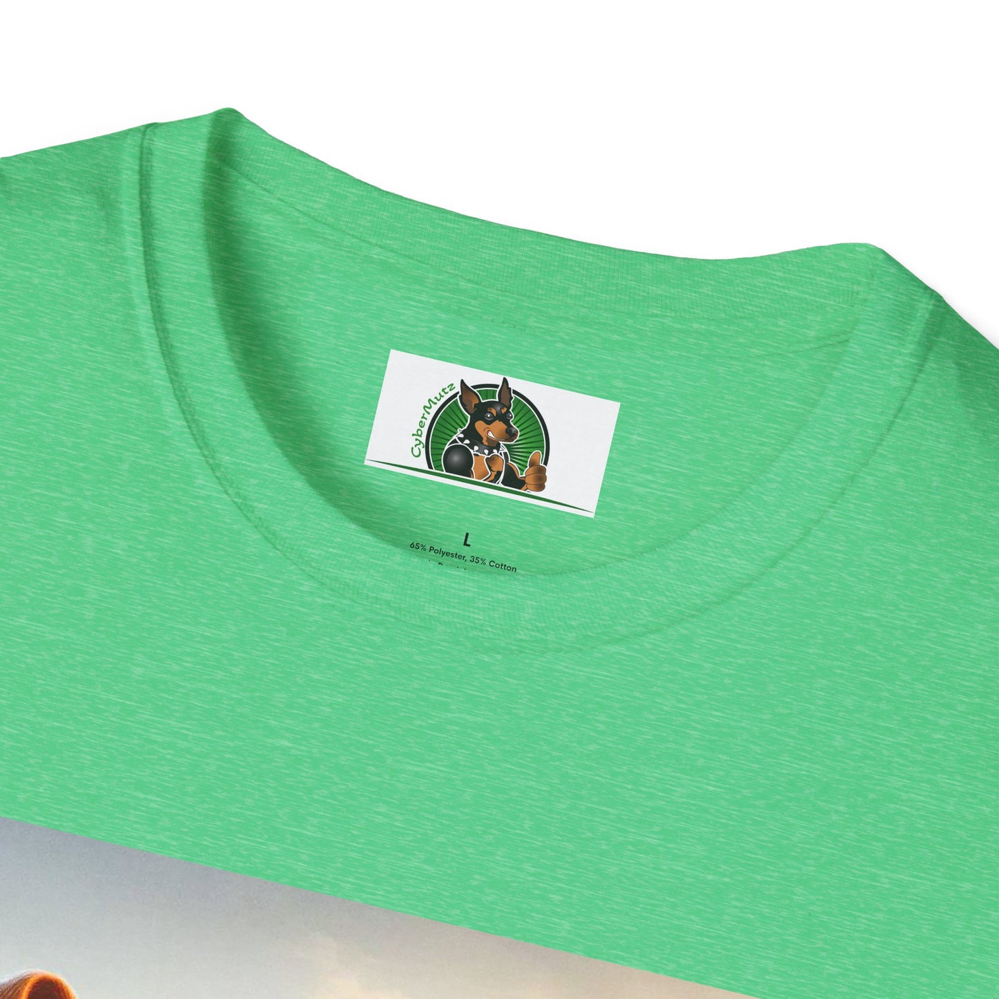 Wacky Jack Russell Puppy Couple Riding In Car T-Shirt Printify