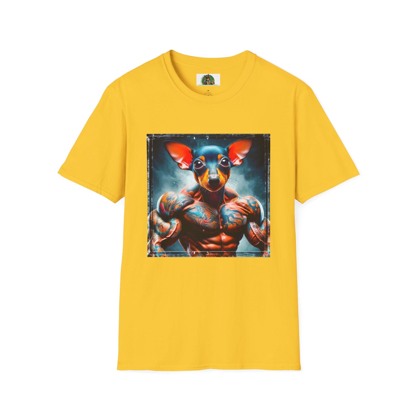 Rat Terrier T-Shirt muscles T-Shirt Printify S Daisy