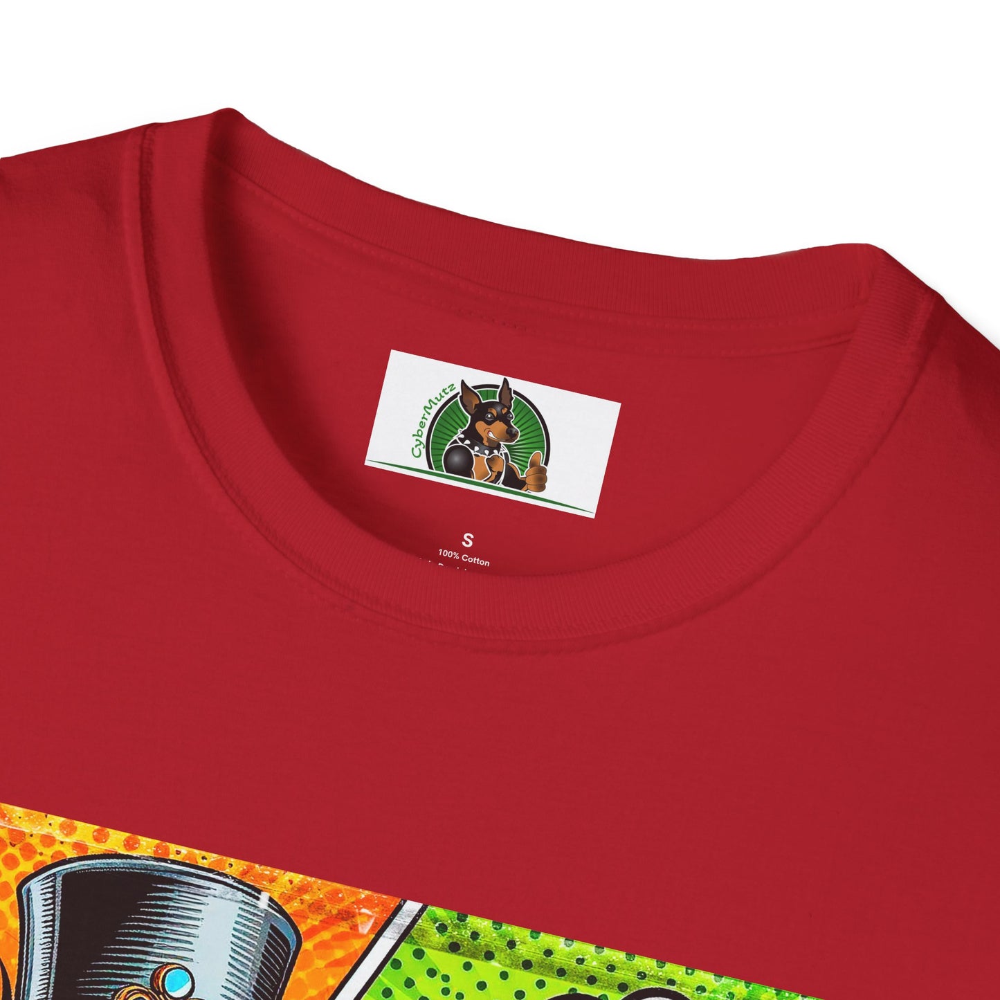Yorkie pop art shirt