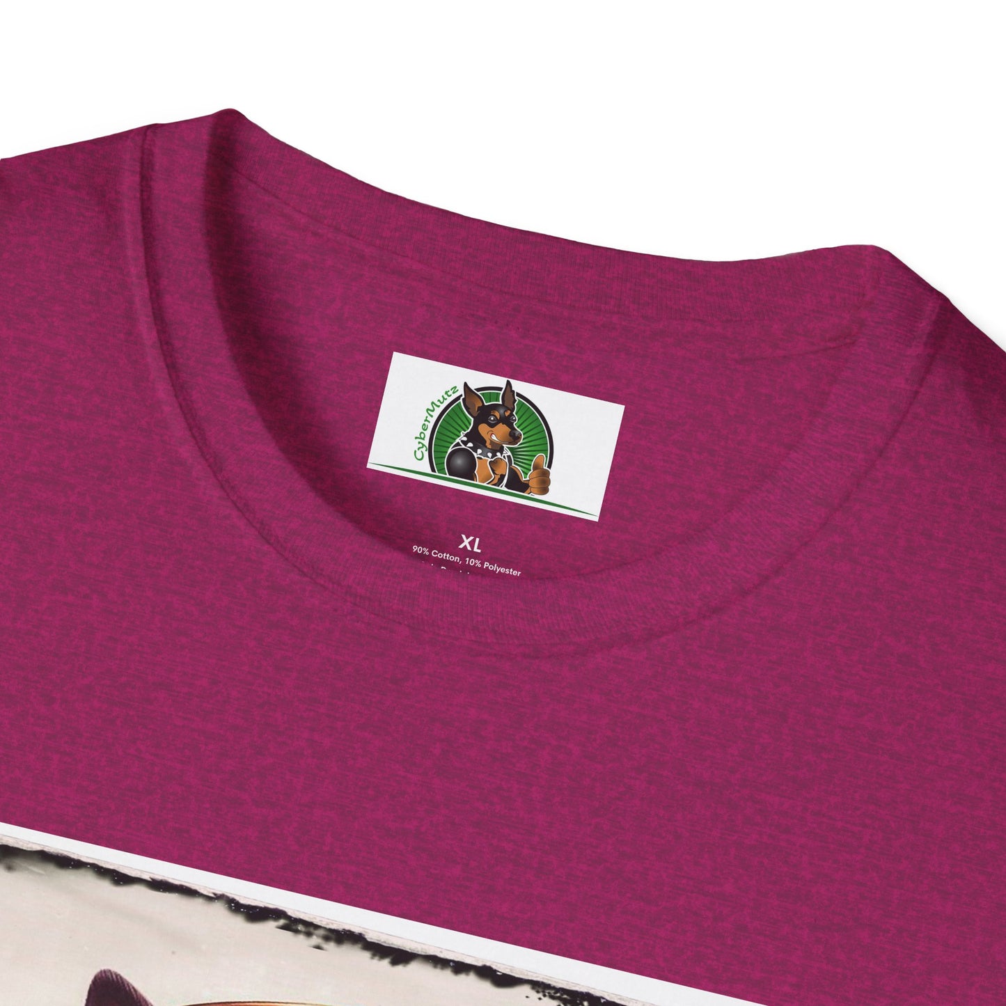 Boston Terrier Terrier Angel And Roses Tshirt T-Shirt Printify