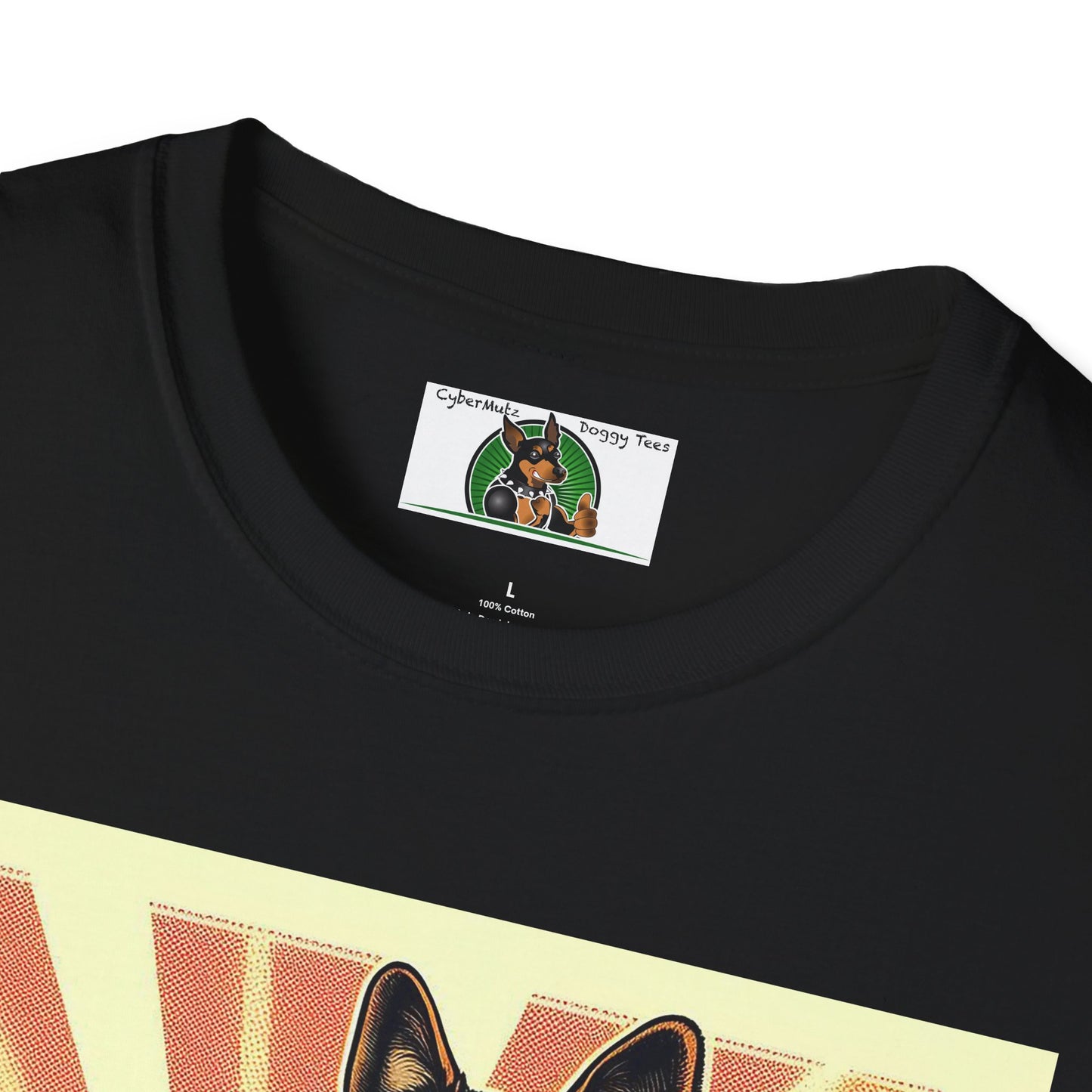 German Shepherd in a Wacky Little Car T-Shirt Printify