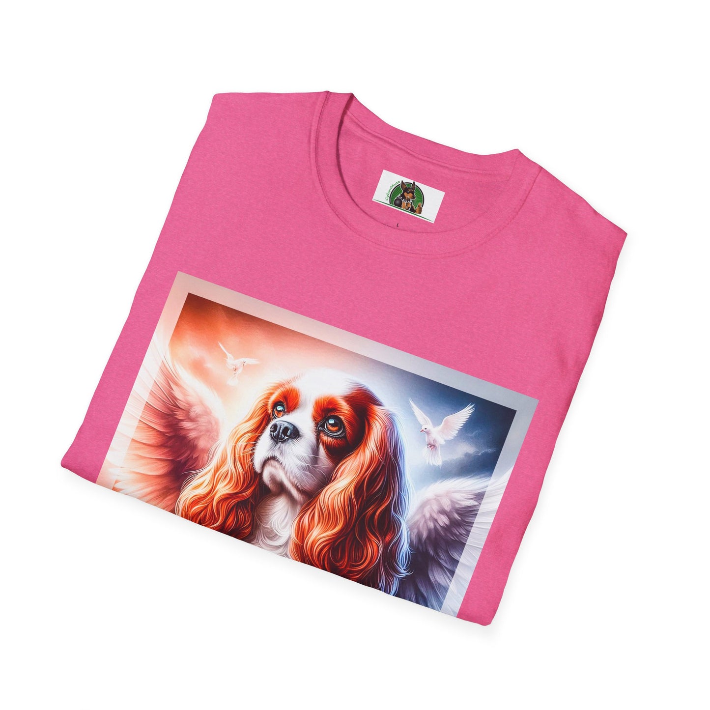 Cavalier King Charles Spaniel Angel Dog TShirt