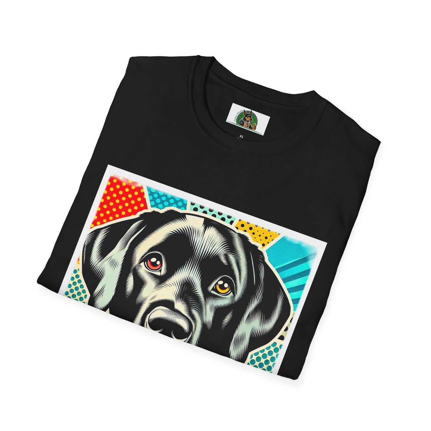 Labrador Retriever black beauty shirt T-Shirt Printify