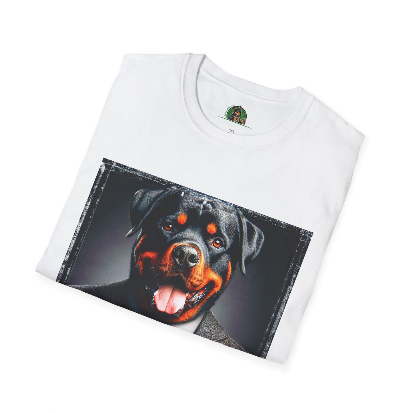 Rottweiler nice suit shirt T-Shirt Printify