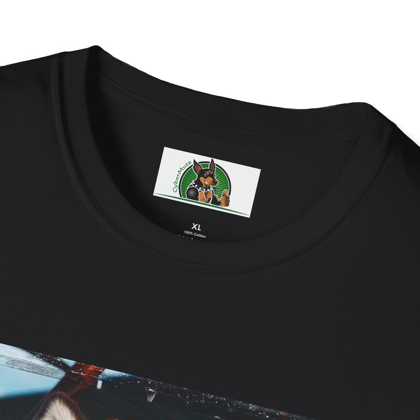 Husky pilot T-Shirt Printify