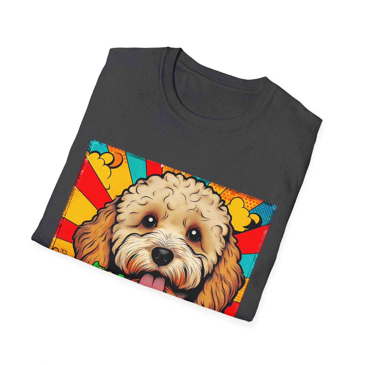 CockerPoo taco eating t shirt T-Shirt Printify