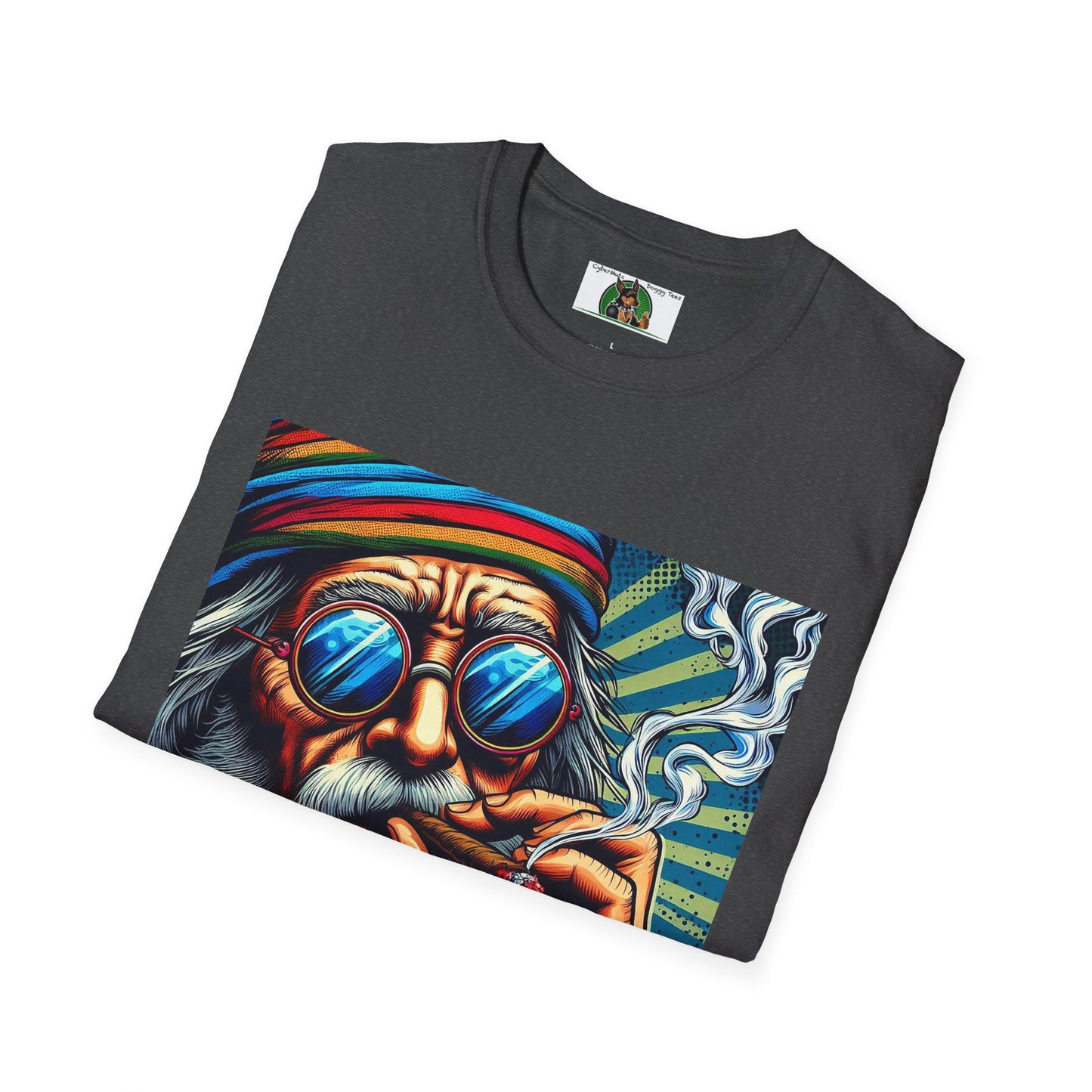 Smoke it up Wacky Dude T-Shirt Printify