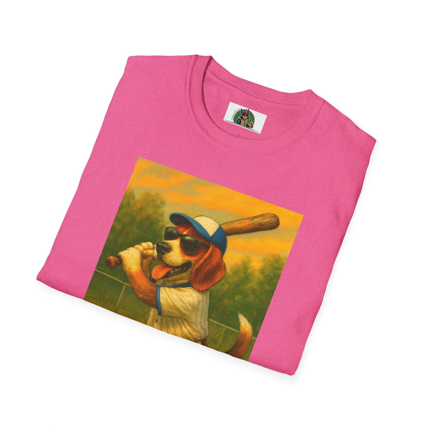 Sports Beagle Baseball T-Shirt