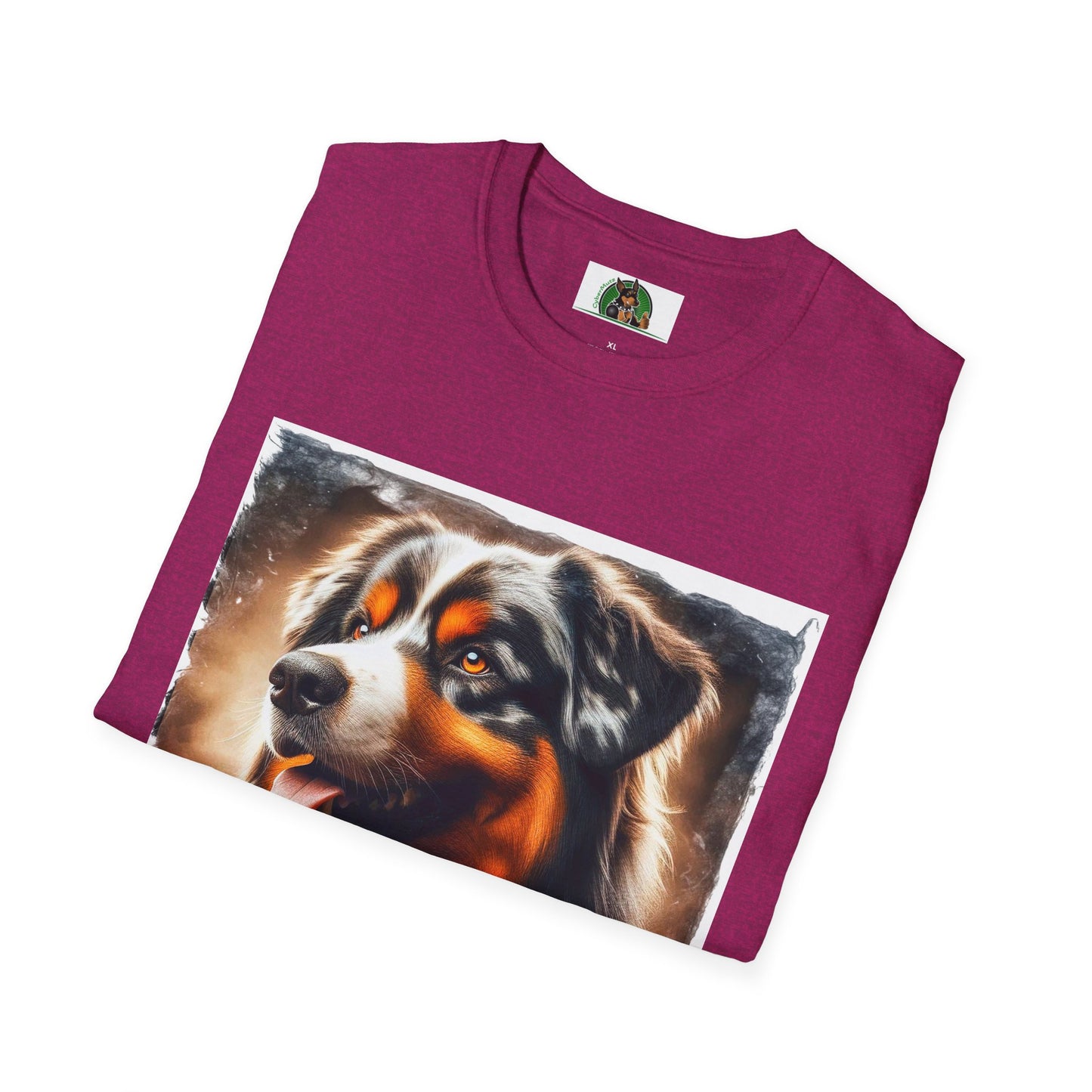 Australian Shepherd Profile Pic T-Shirt Printify