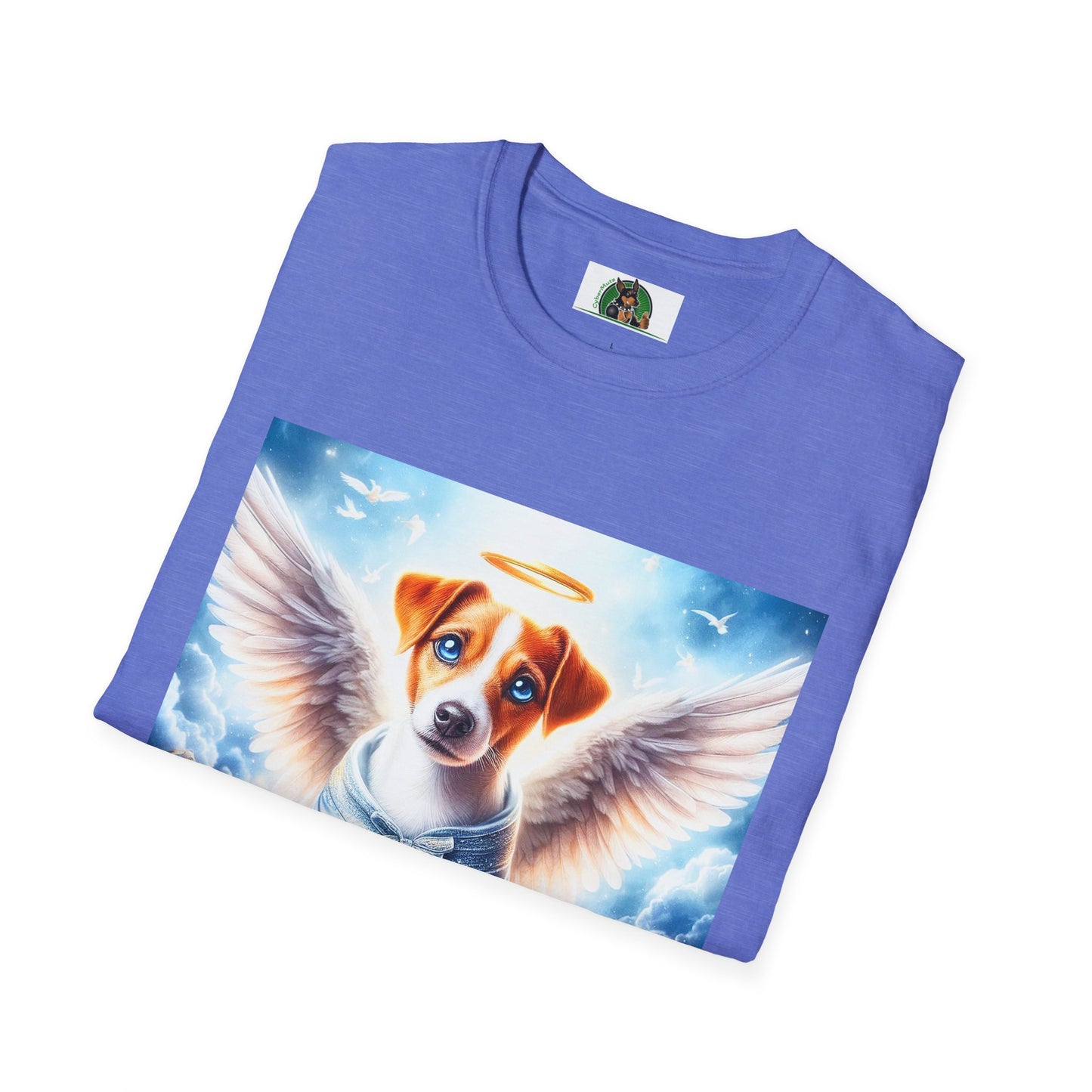 Jack Russell Pajama Puppy Angel T-Shirt Printify