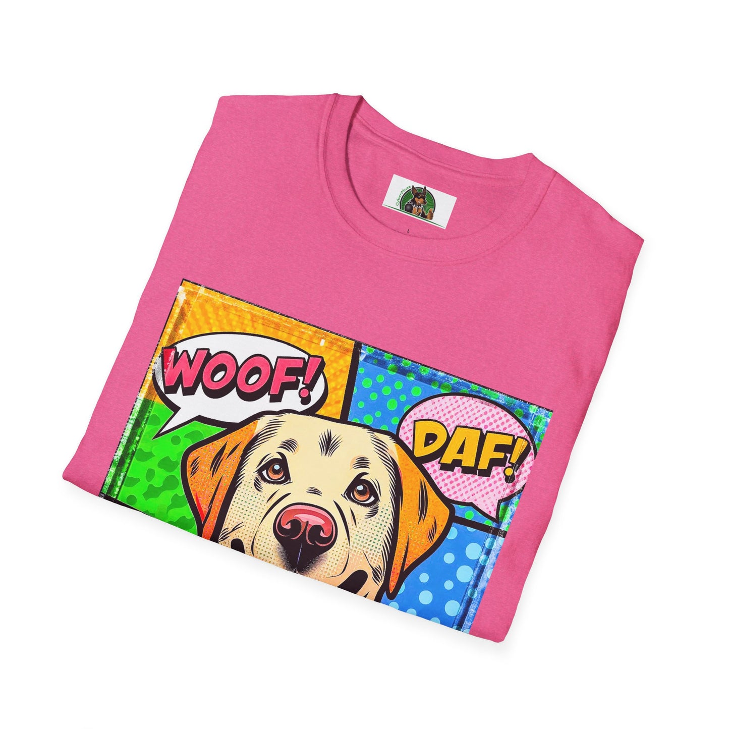 Wacky Labrador Retriever T-Shirt Printify