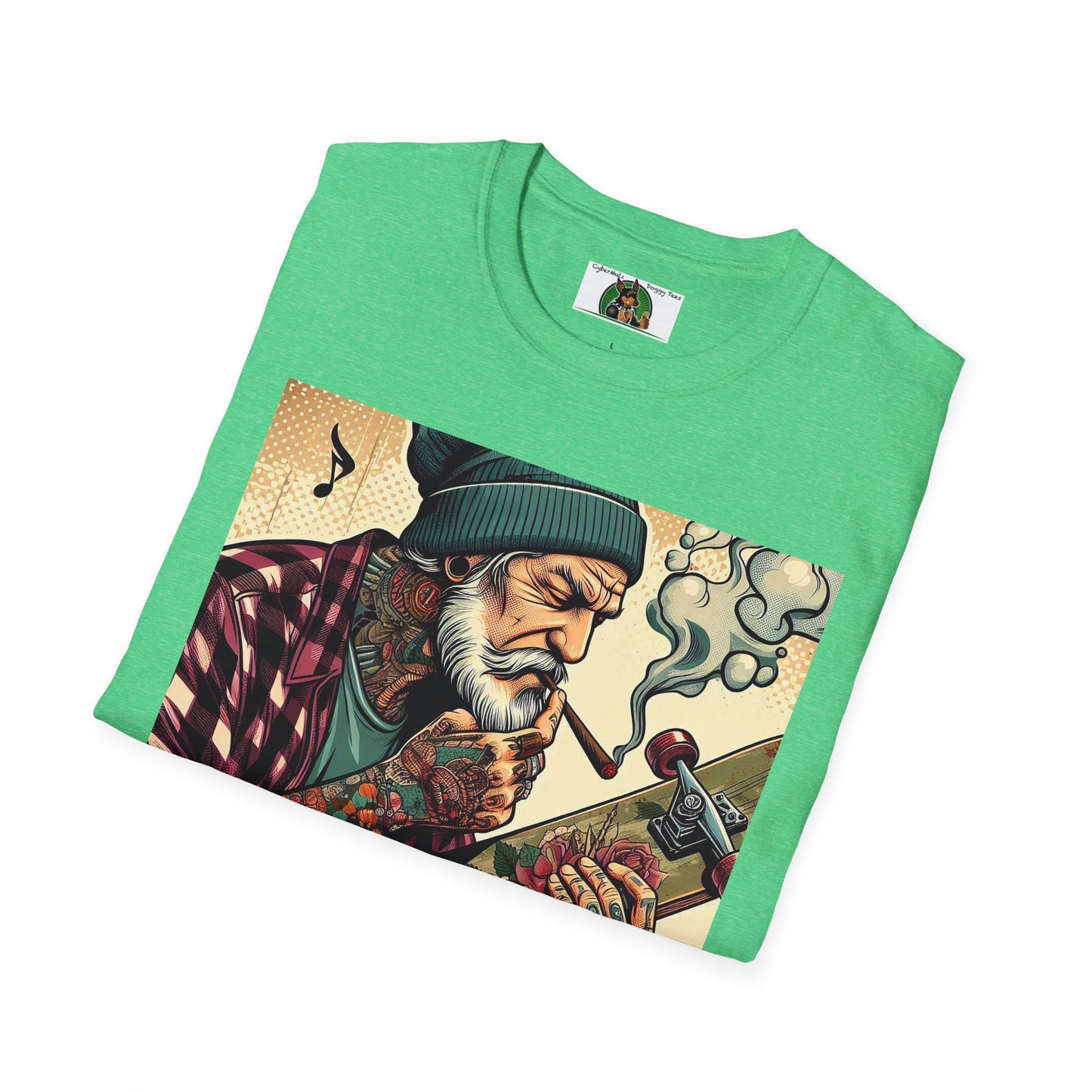Wacky Skater Dude T-Shirt Printify