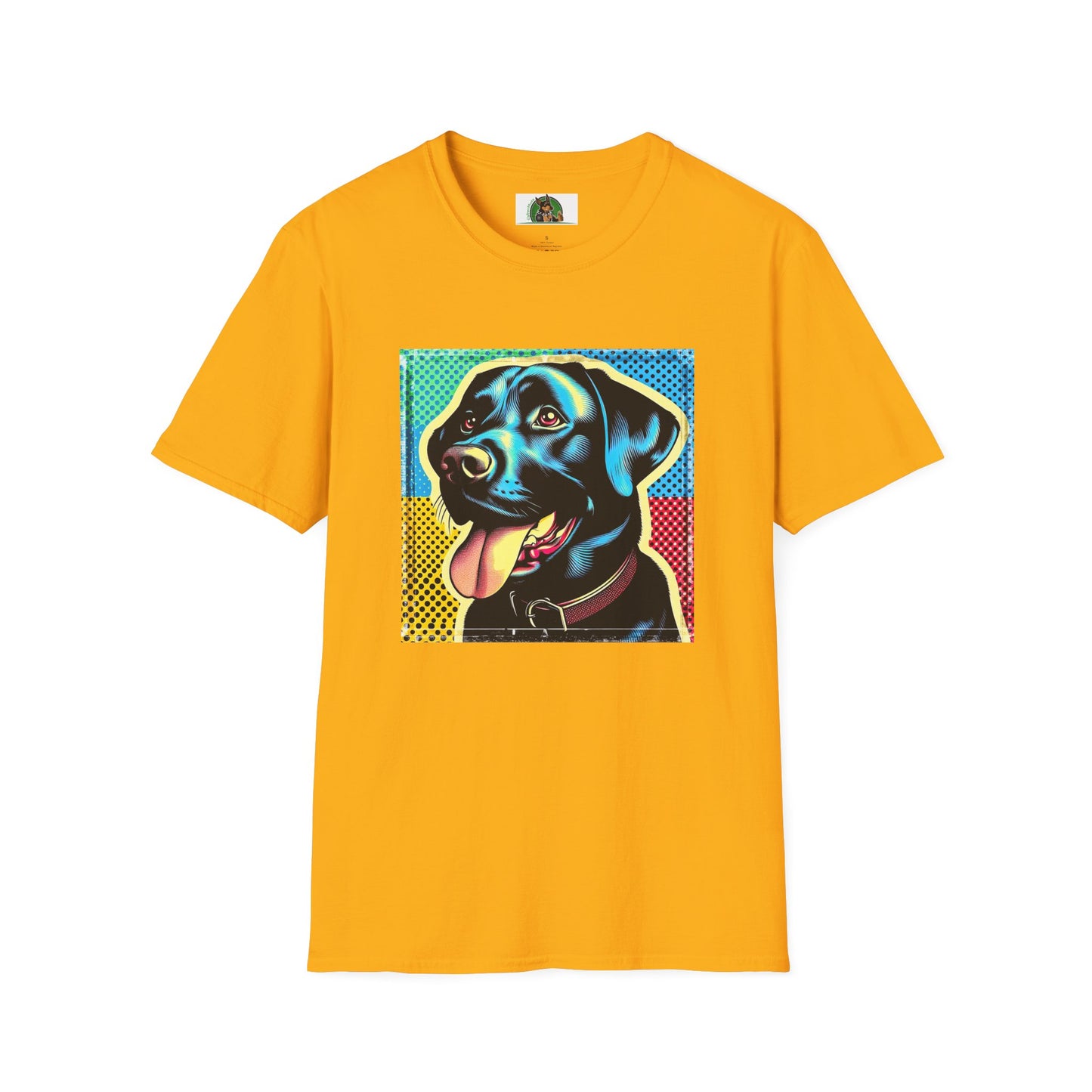 Labrador Retriever pretty boy shirt T-Shirt Printify S Gold