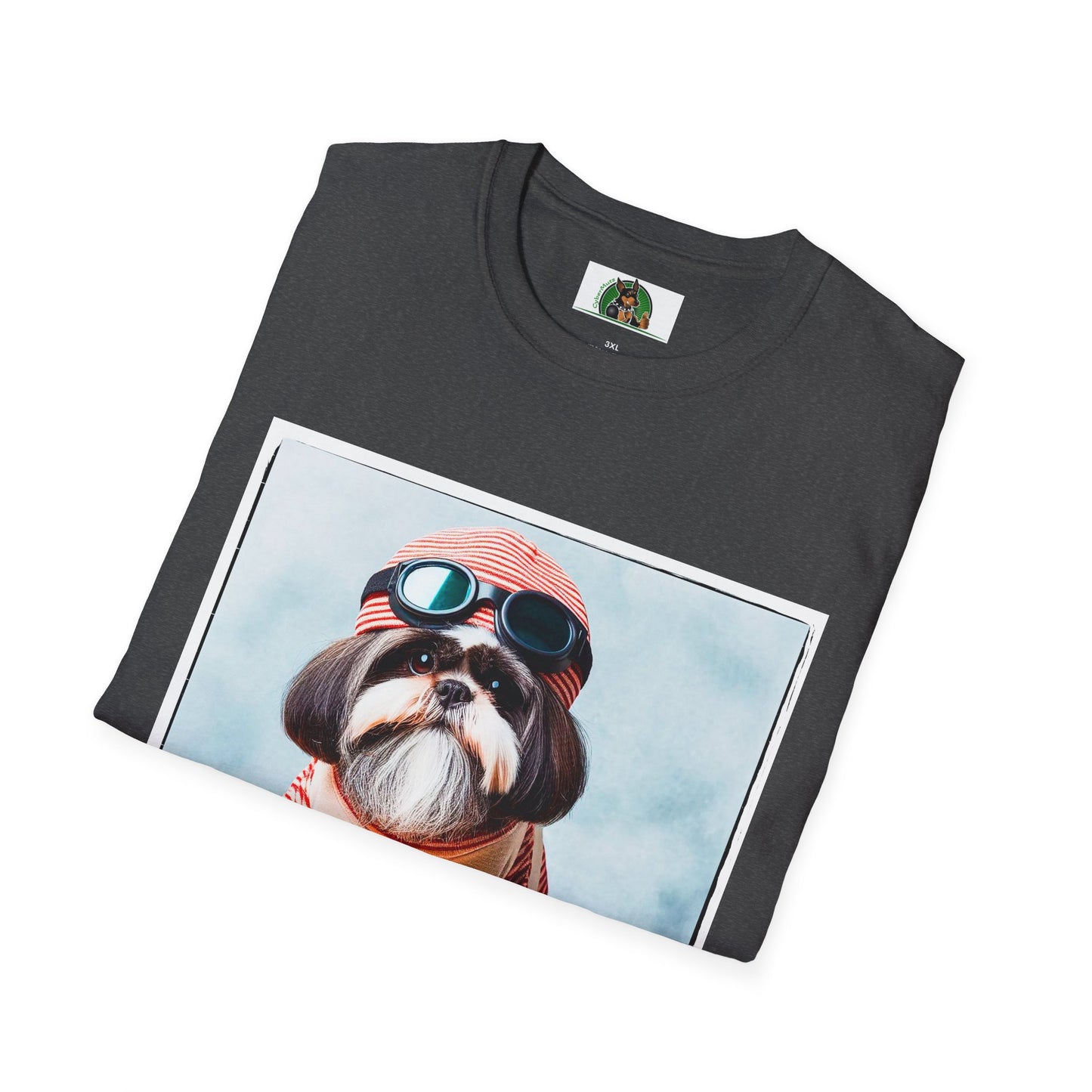 Shih Tzu pretty surfer shirt T-Shirt Printify