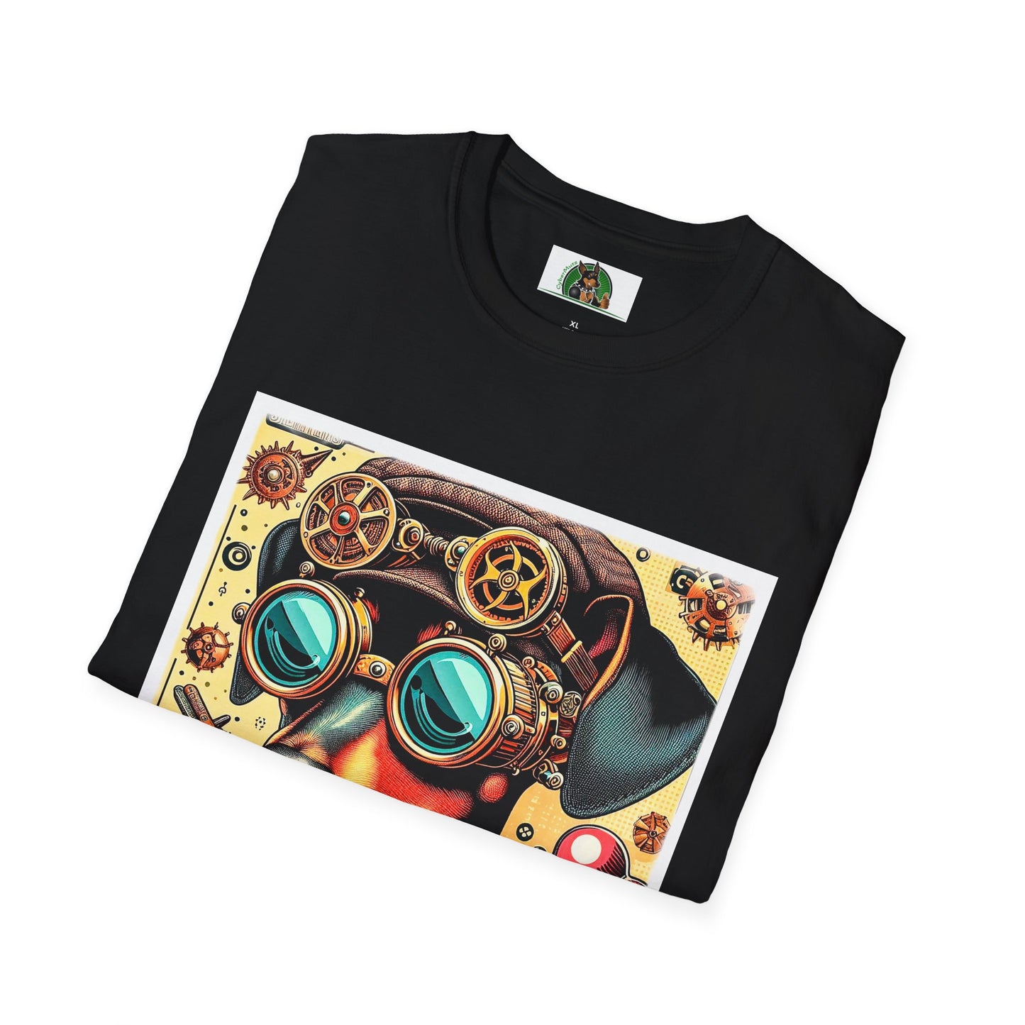 Min Pin T-Shirt steam punk fun T-Shirt Printify