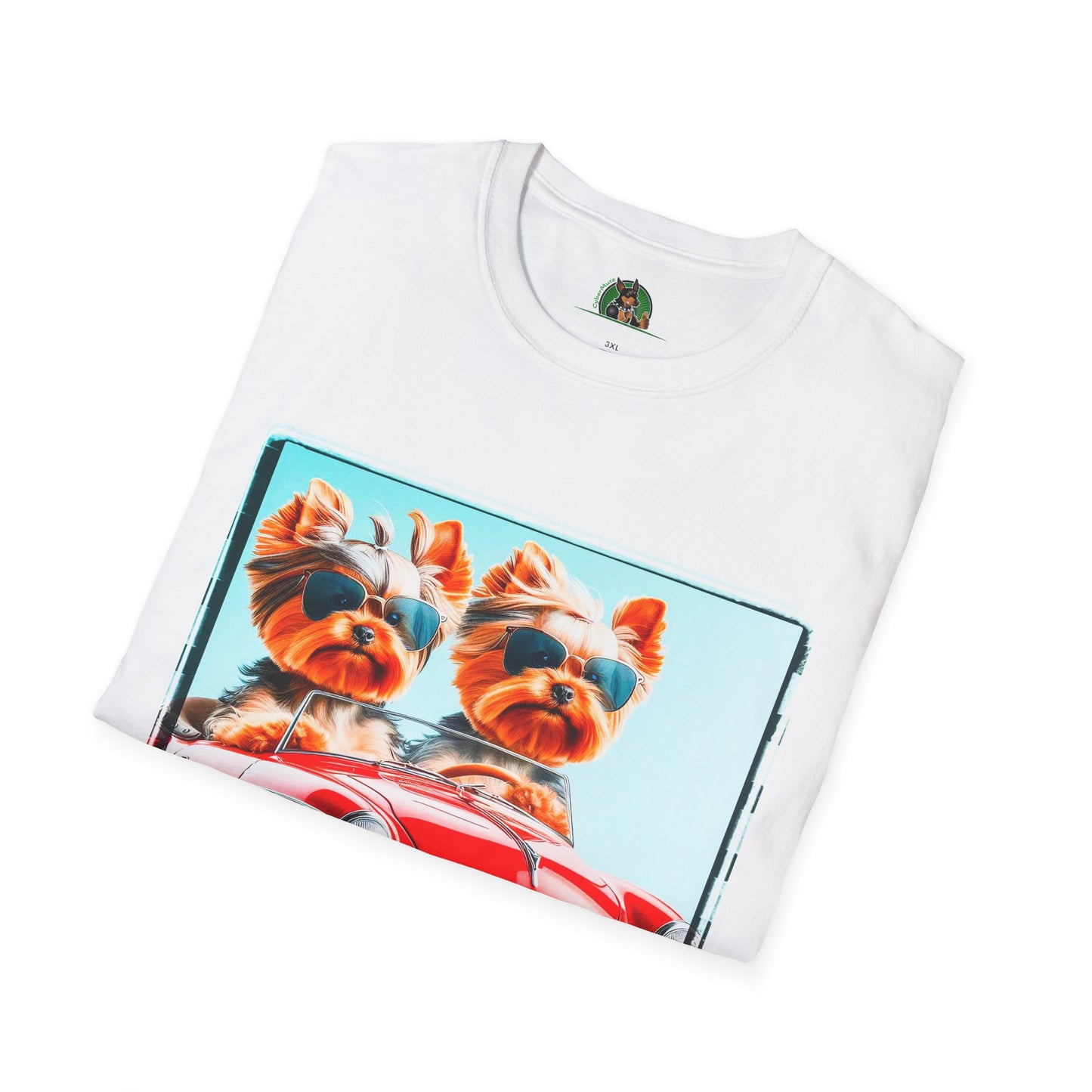 Wacky Yorkie fun girls shirt T-Shirt Printify