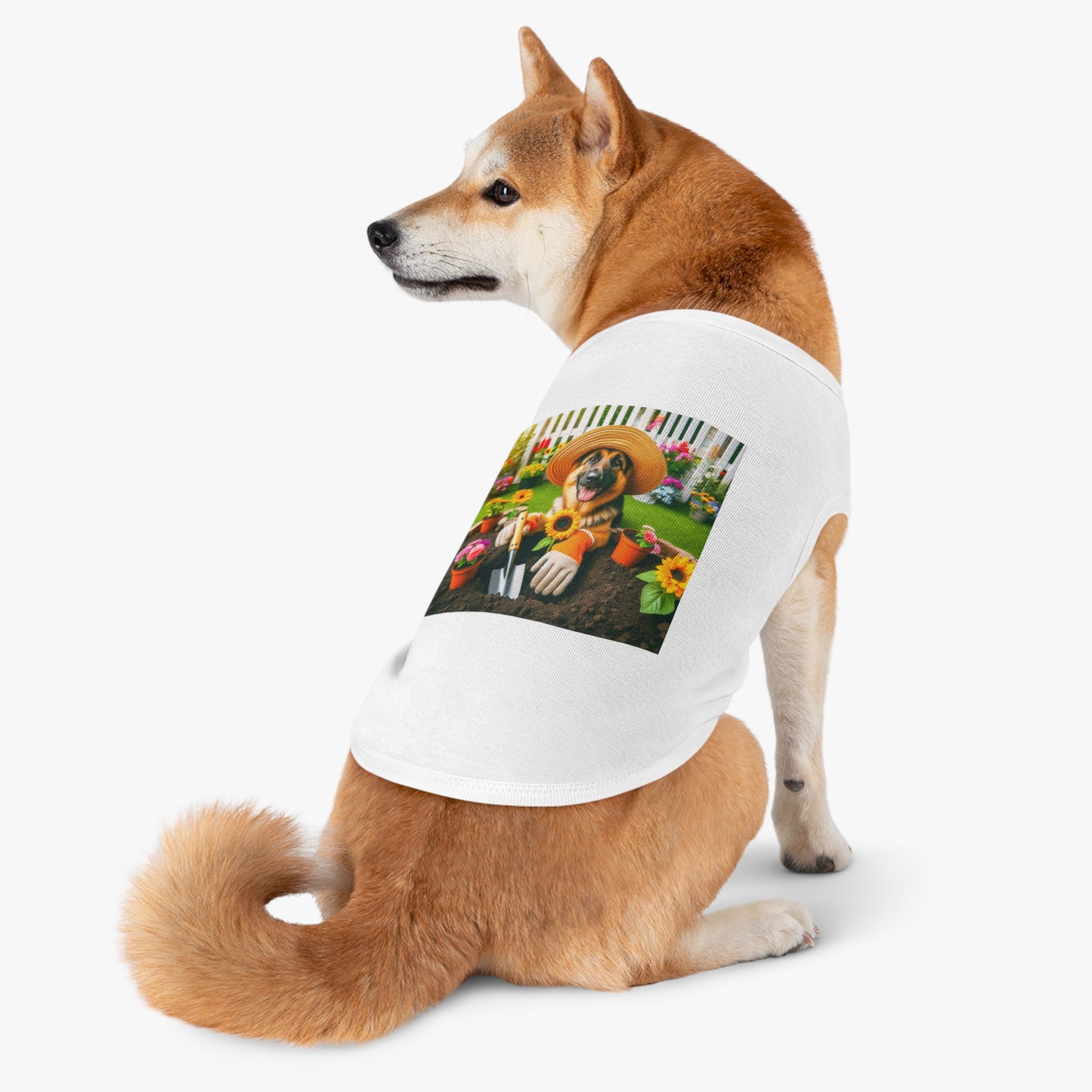 German Shepherd happy Gardner shirt