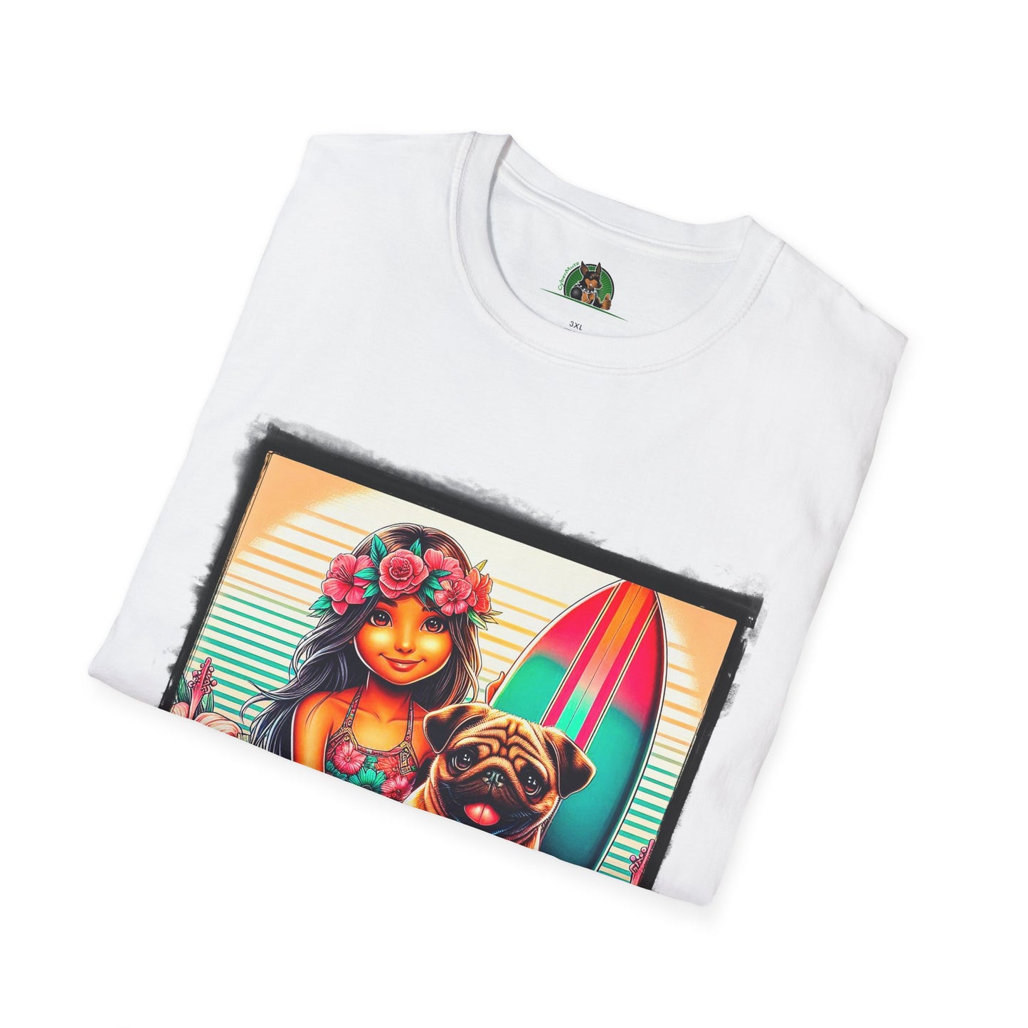 Pugs T-Shirt Printify