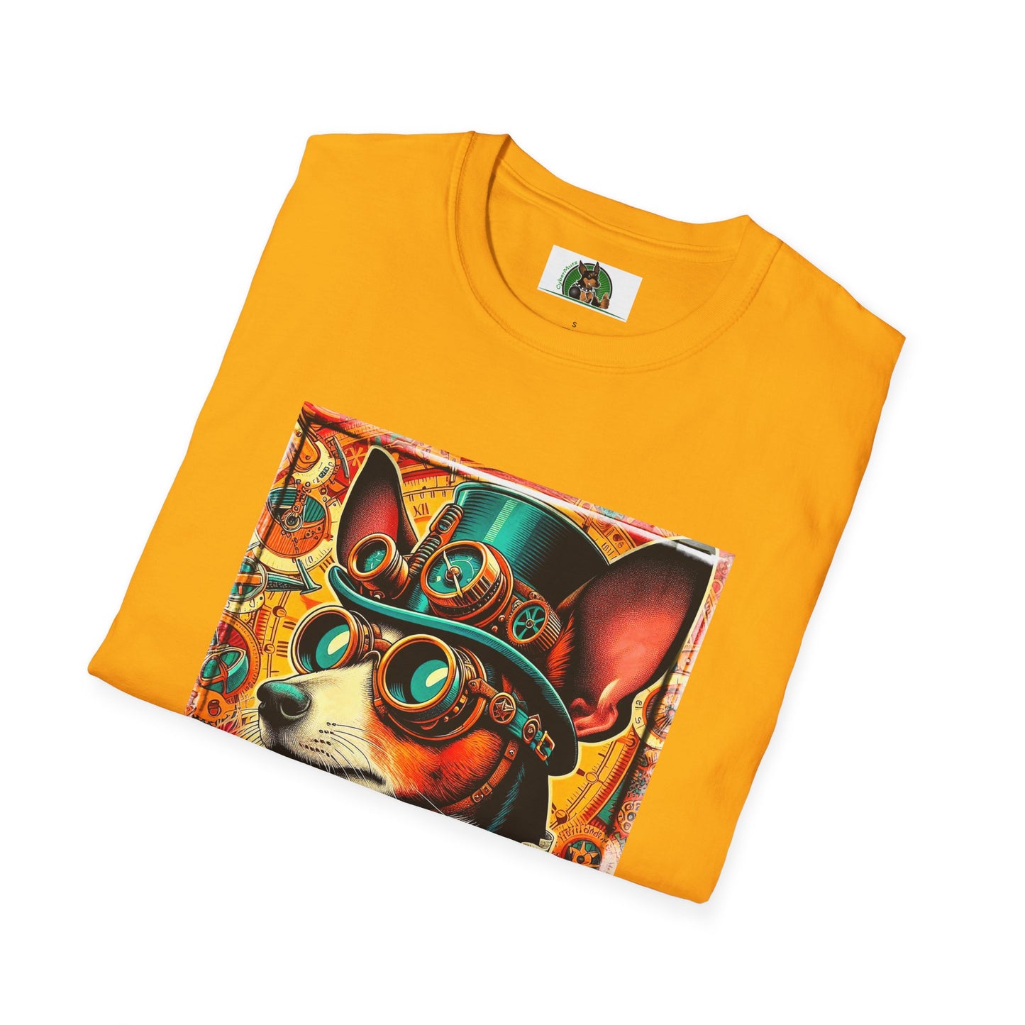 Rat Terrier T-Shirt steam punk