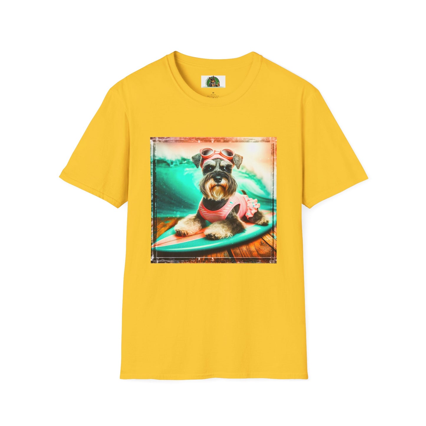 Miniature Schnauzer pretty princess shirt T-Shirt Printify S Daisy