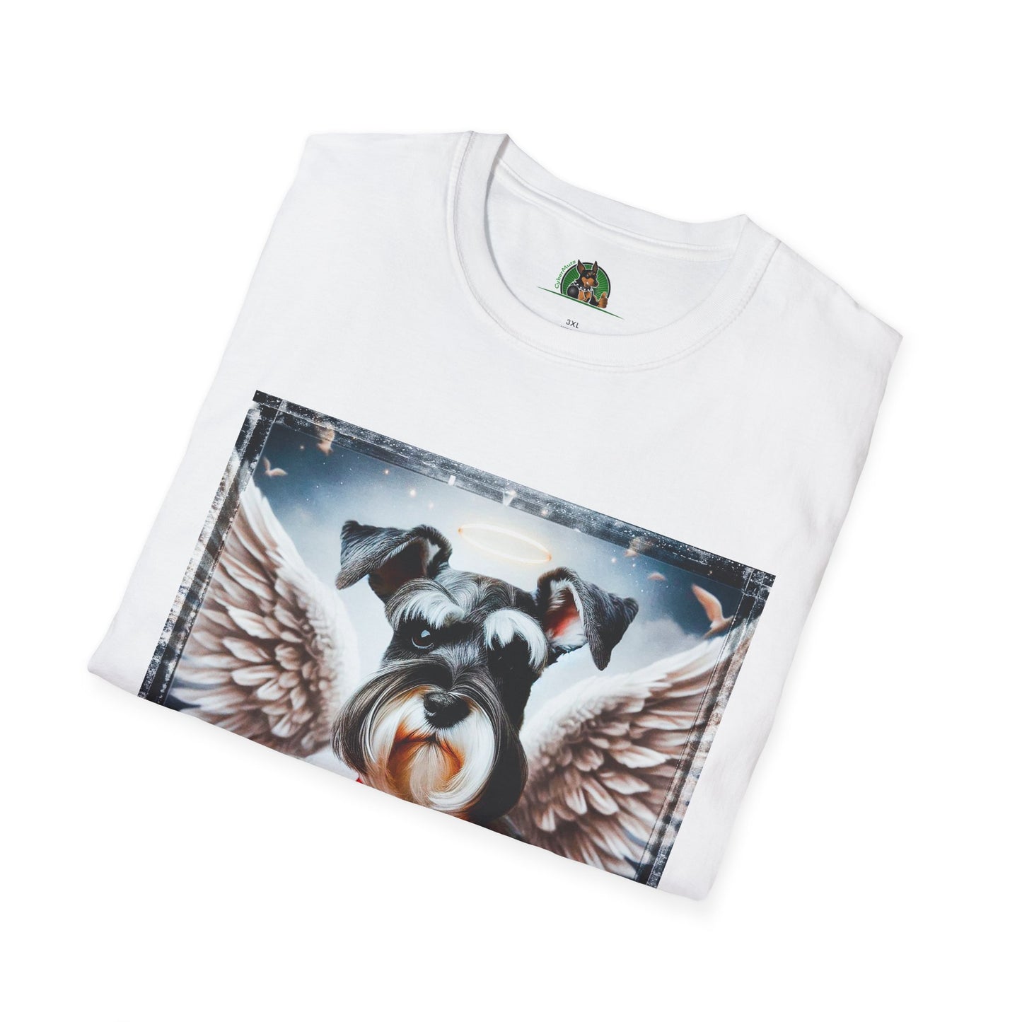 Miniture Schnauzer heavenly Angel shirt T-Shirt Printify