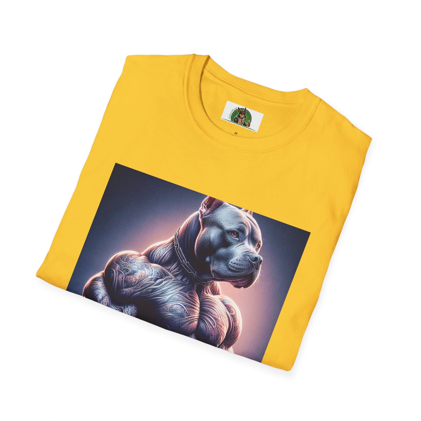 Pit Bull muscles man