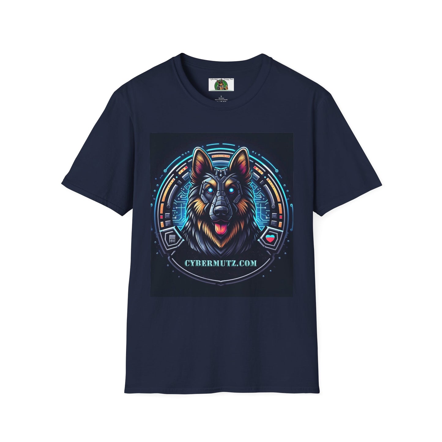 CyberMutz.Com Unisex Softstyle T-Shirt T-Shirt Printify S Navy