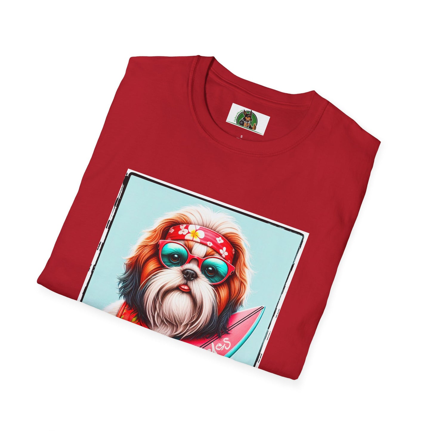 Shih Tzu surfer shirt