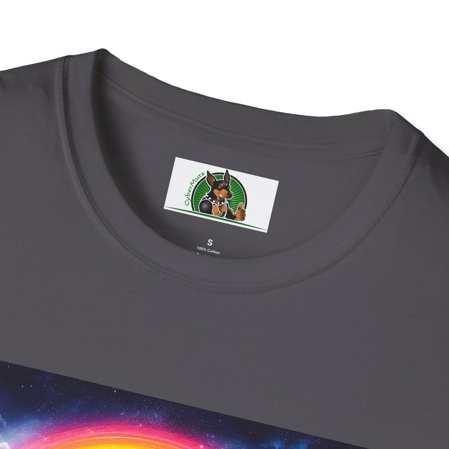 Dachshund colorful flowers t shirt T-Shirt Printify
