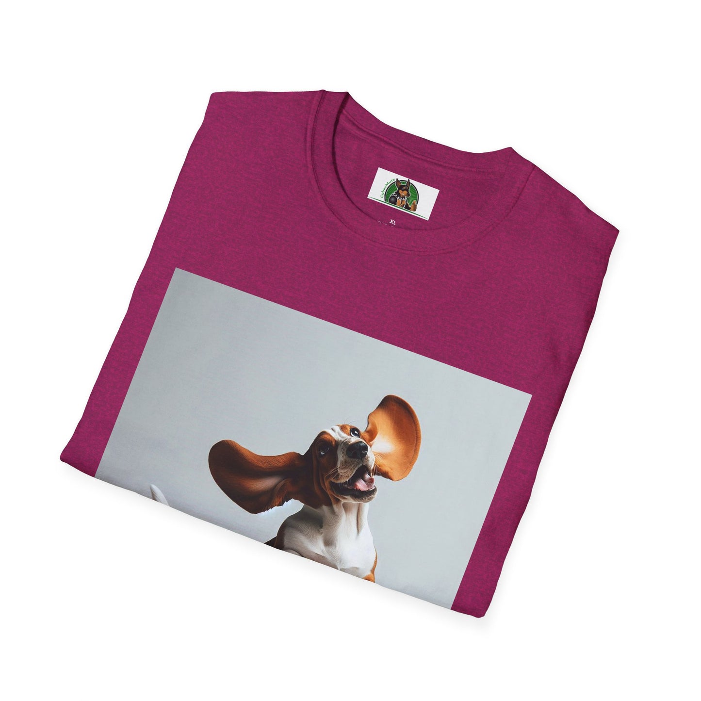 Bassett Hound T-Shirt - Dancing Dog Design