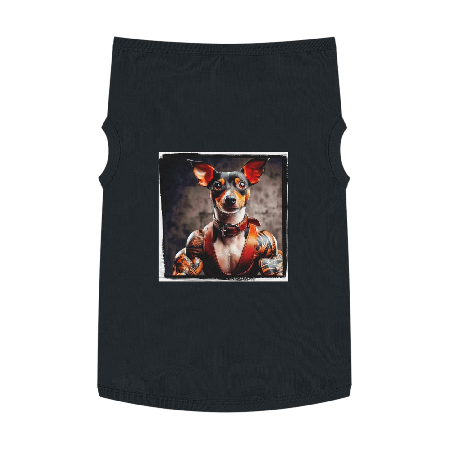 Pet Tank Top Rat Terrier bartender Pets Printify XL Black