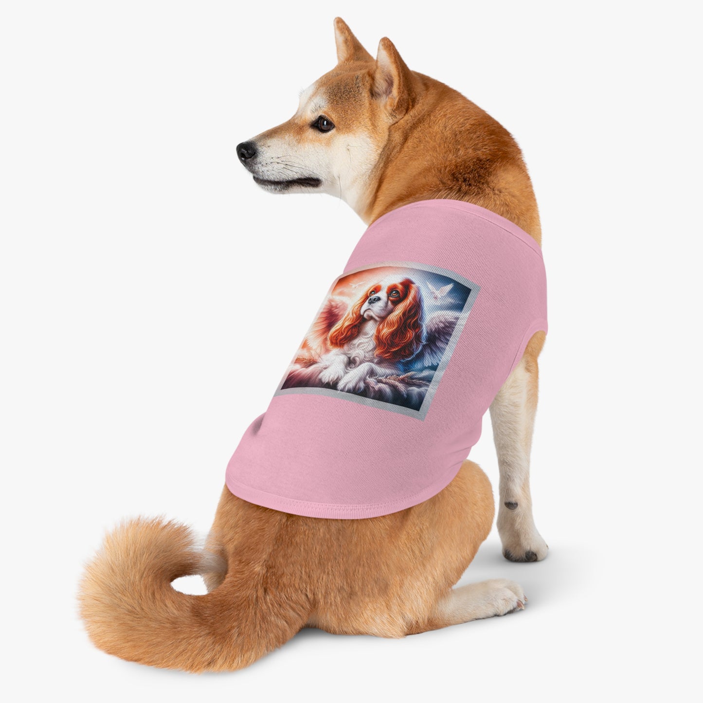 Pet Tank Top Cavalier King Charles Spaniel Angel