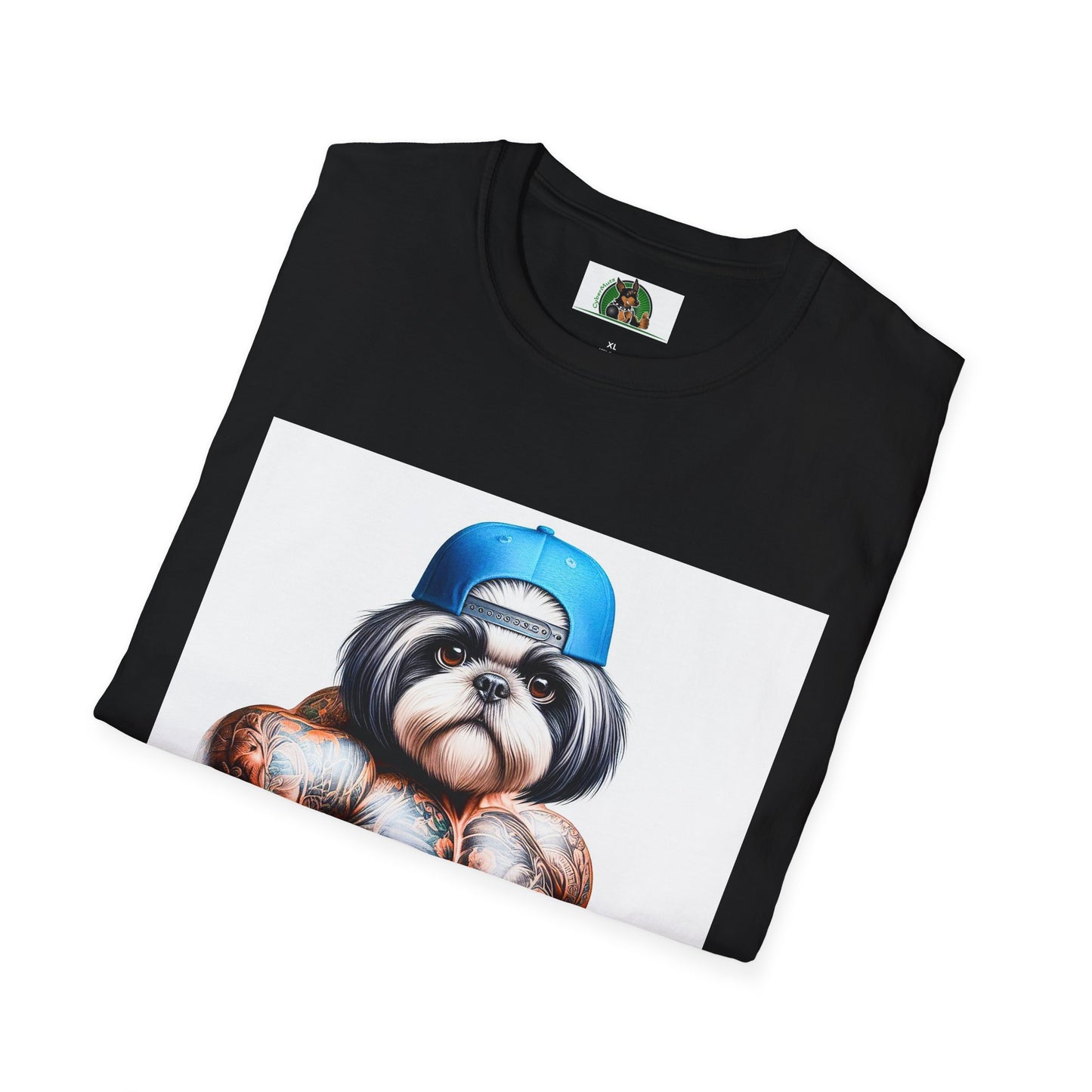 Shih Tzu gym rat shirt T-Shirt Printify