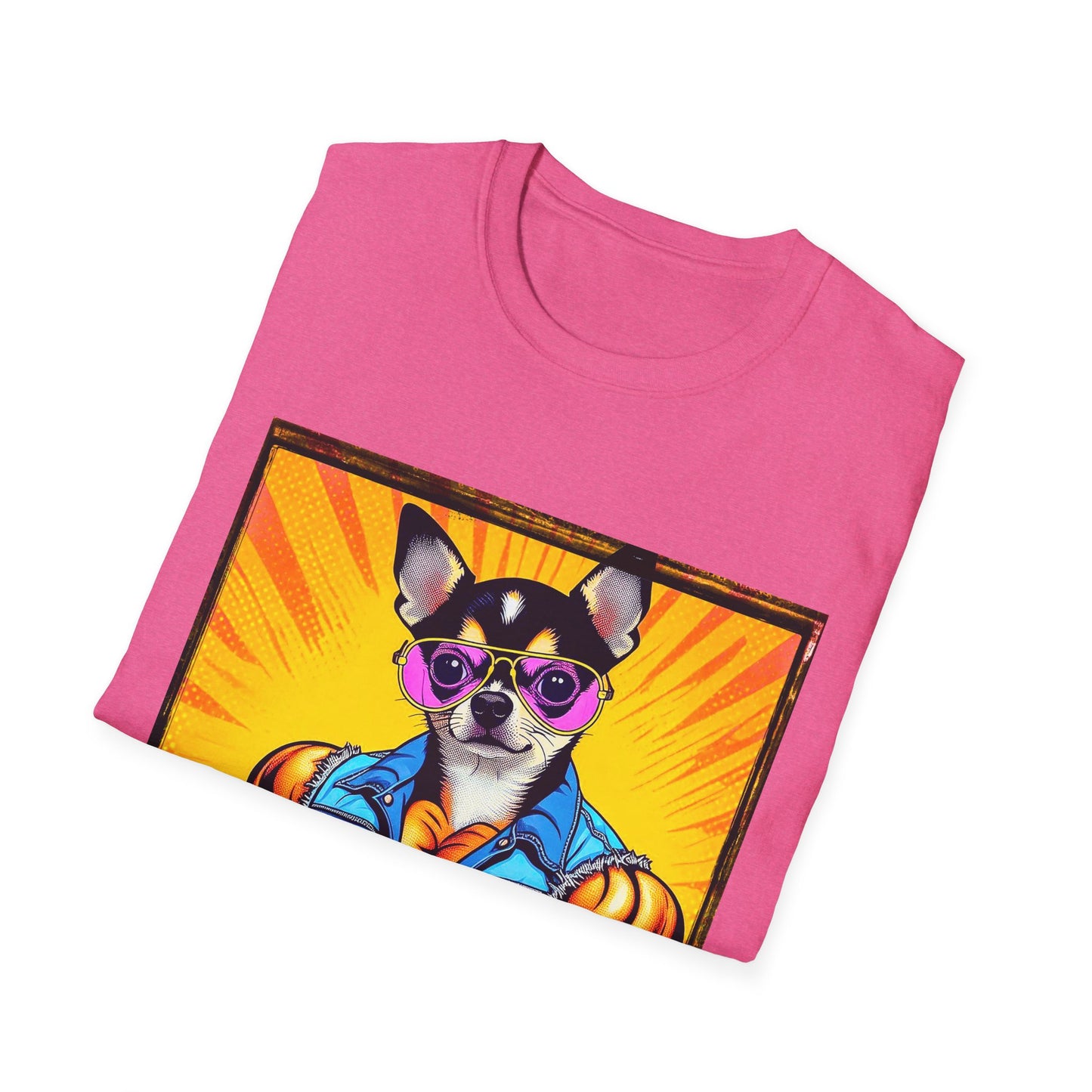 Chihuahua tough muscleman t shirt