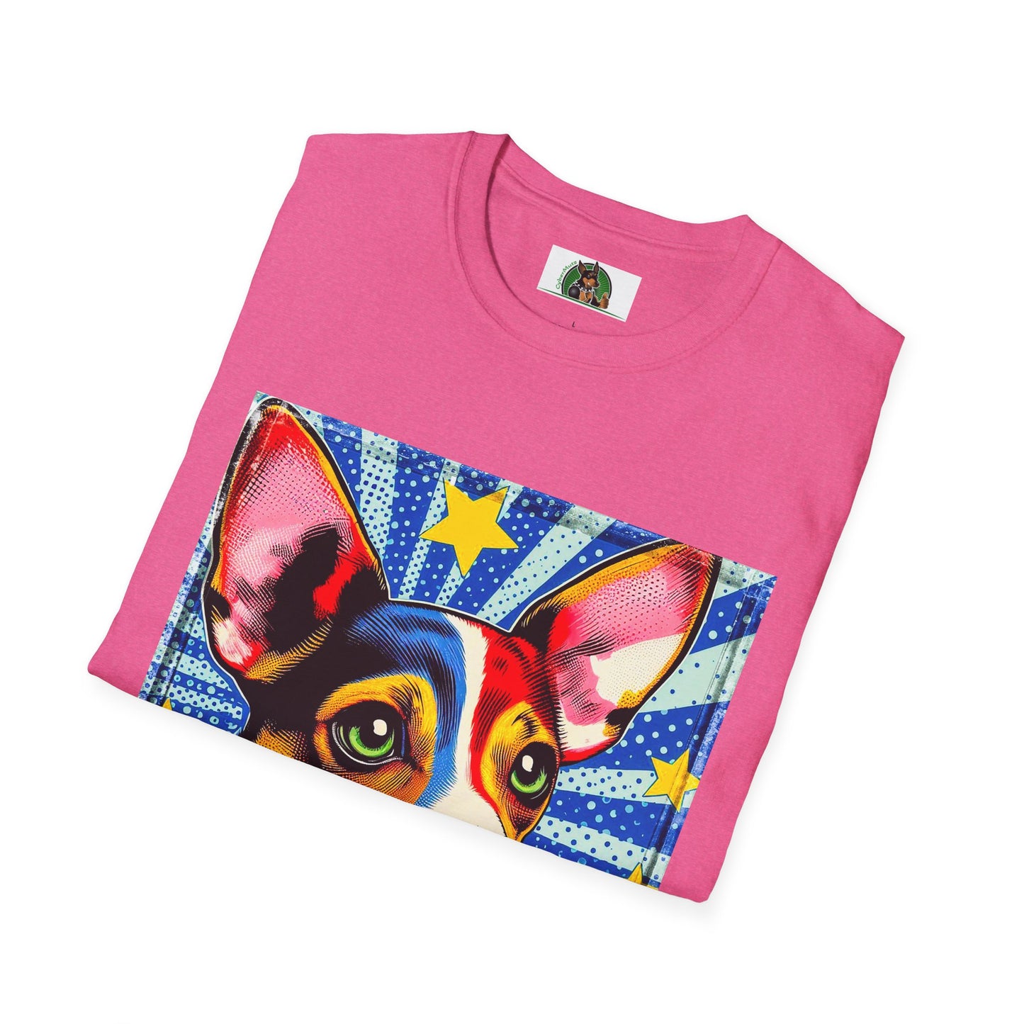 Rat Terrier T-Shirt Stars and Stripes