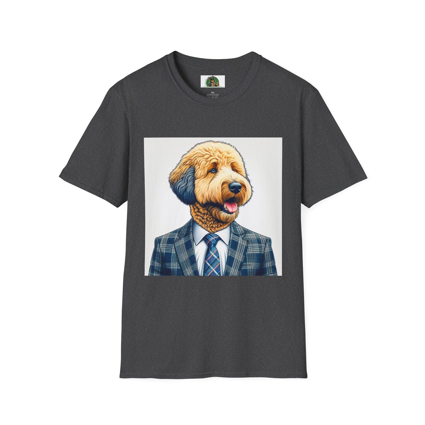 Shepadoodle T-Shirt Printify XS Dark Heather