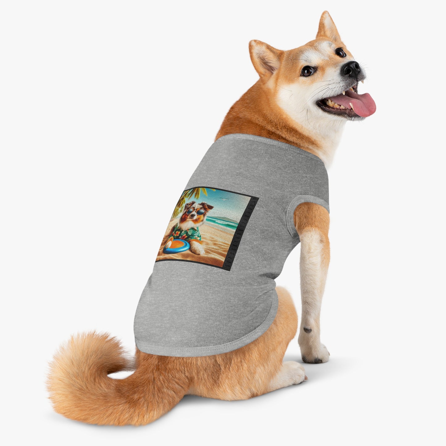 Pet Tank Top Australian Shepherd Pets Printify