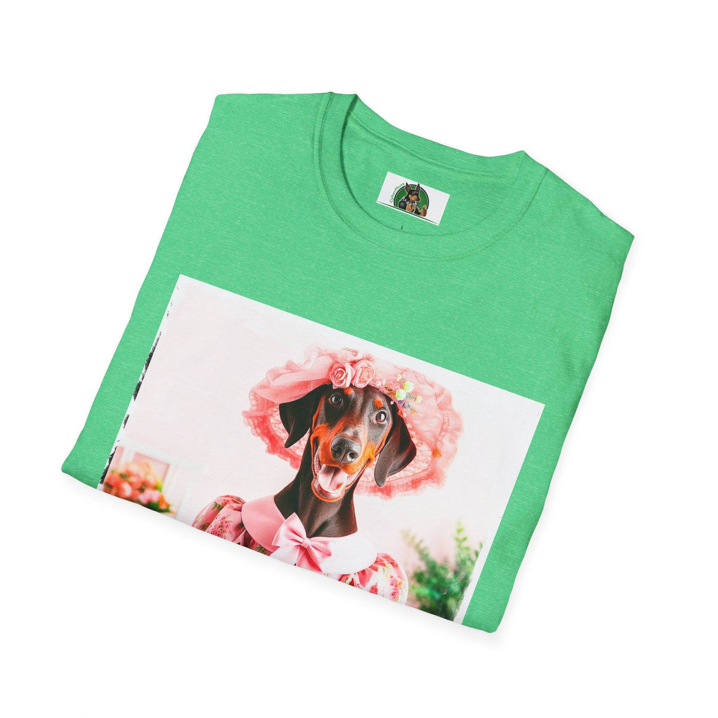 Doberman easter t shirt