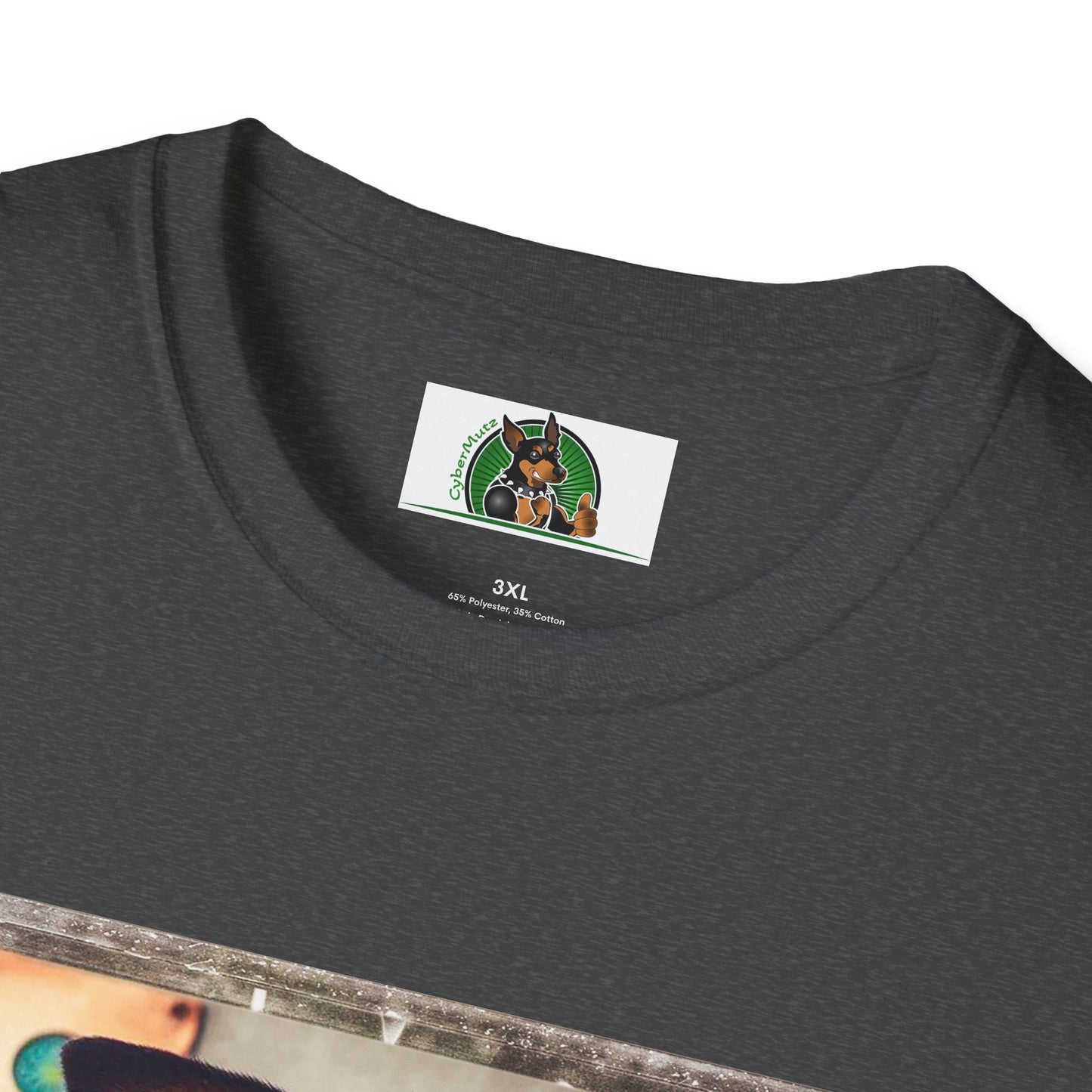 Min Pin T-Shirt hippie girl T-Shirt Printify